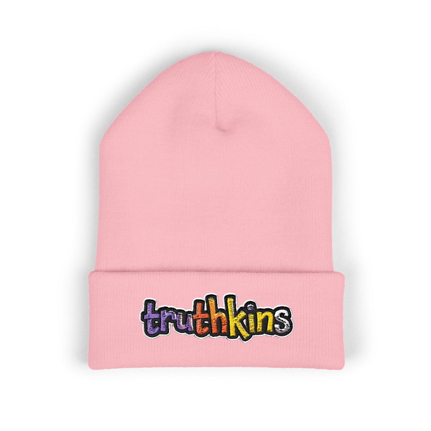 Trendy Embroidered Beanie - Truthkins, Winter Hat, Streetwear, Gift for Him/Her, Cozy Accessories