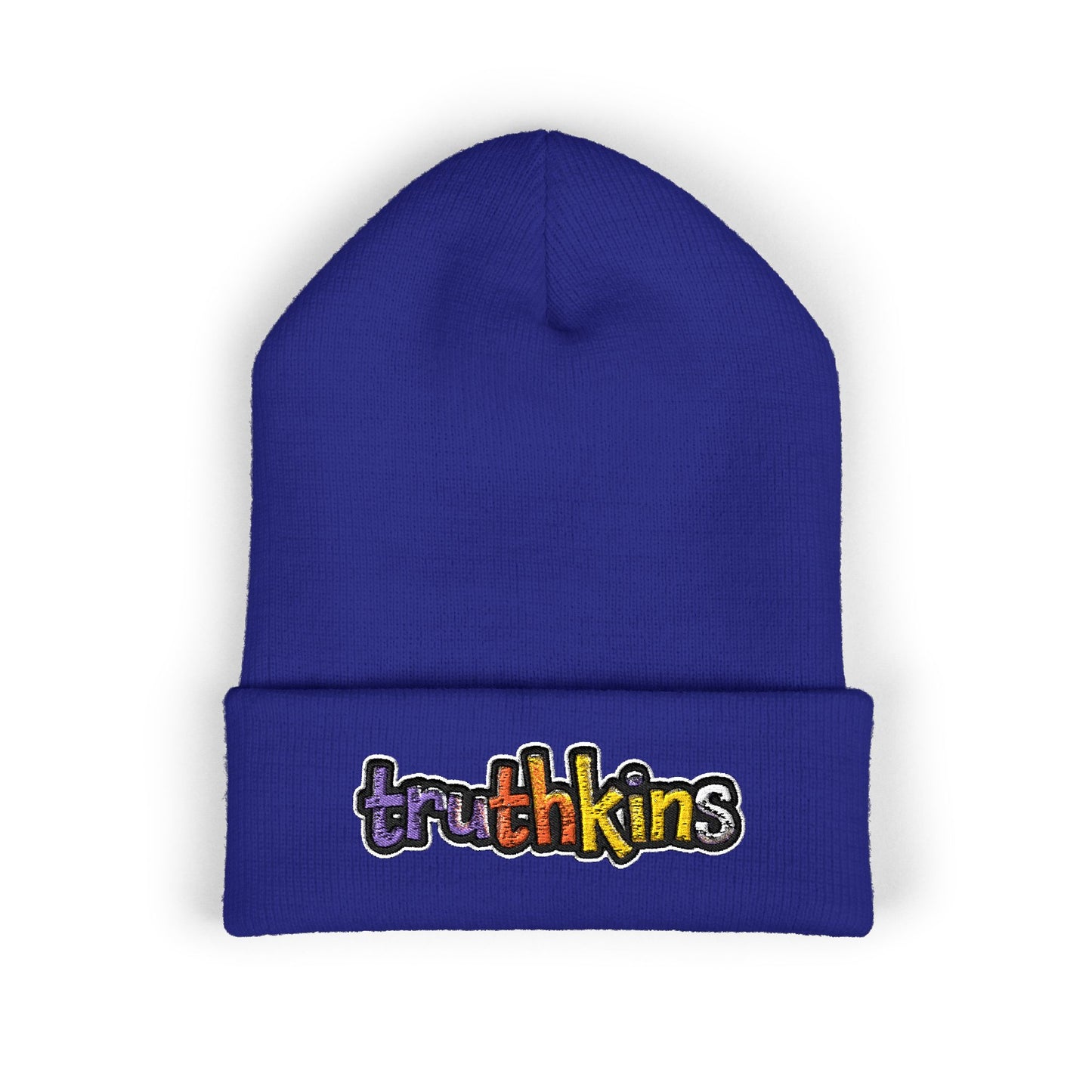 Trendy Embroidered Beanie - Truthkins, Winter Hat, Streetwear, Gift for Him/Her, Cozy Accessories