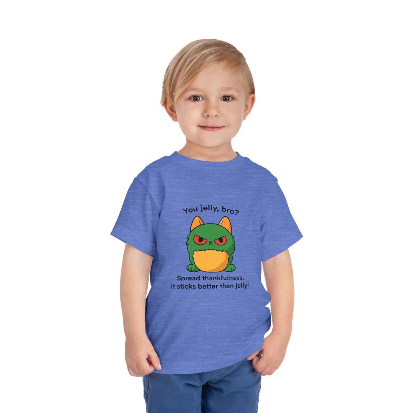 Toddler Short Sleeve Tee - You Jelly Bro? Design
