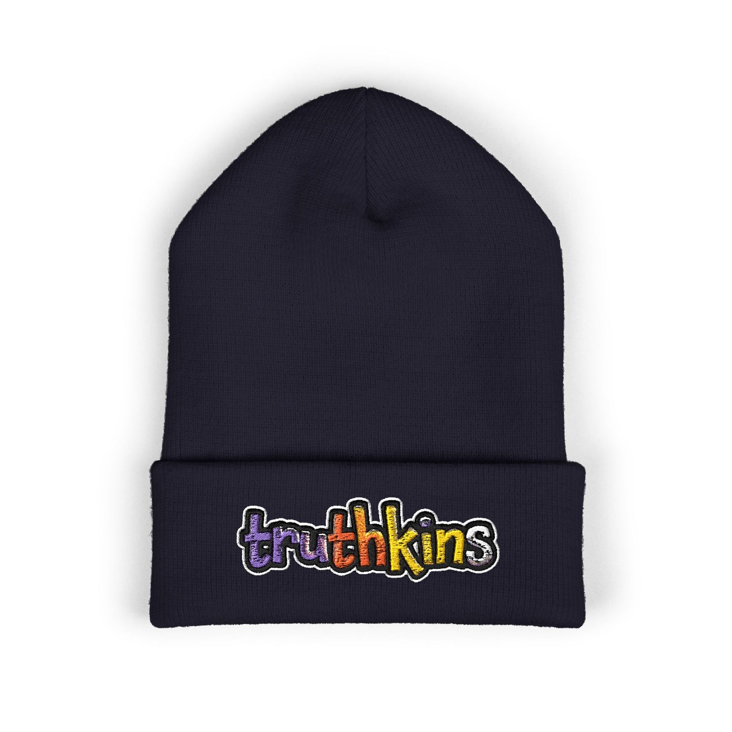Trendy Embroidered Beanie - Truthkins, Winter Hat, Streetwear, Gift for Him/Her, Cozy Accessories