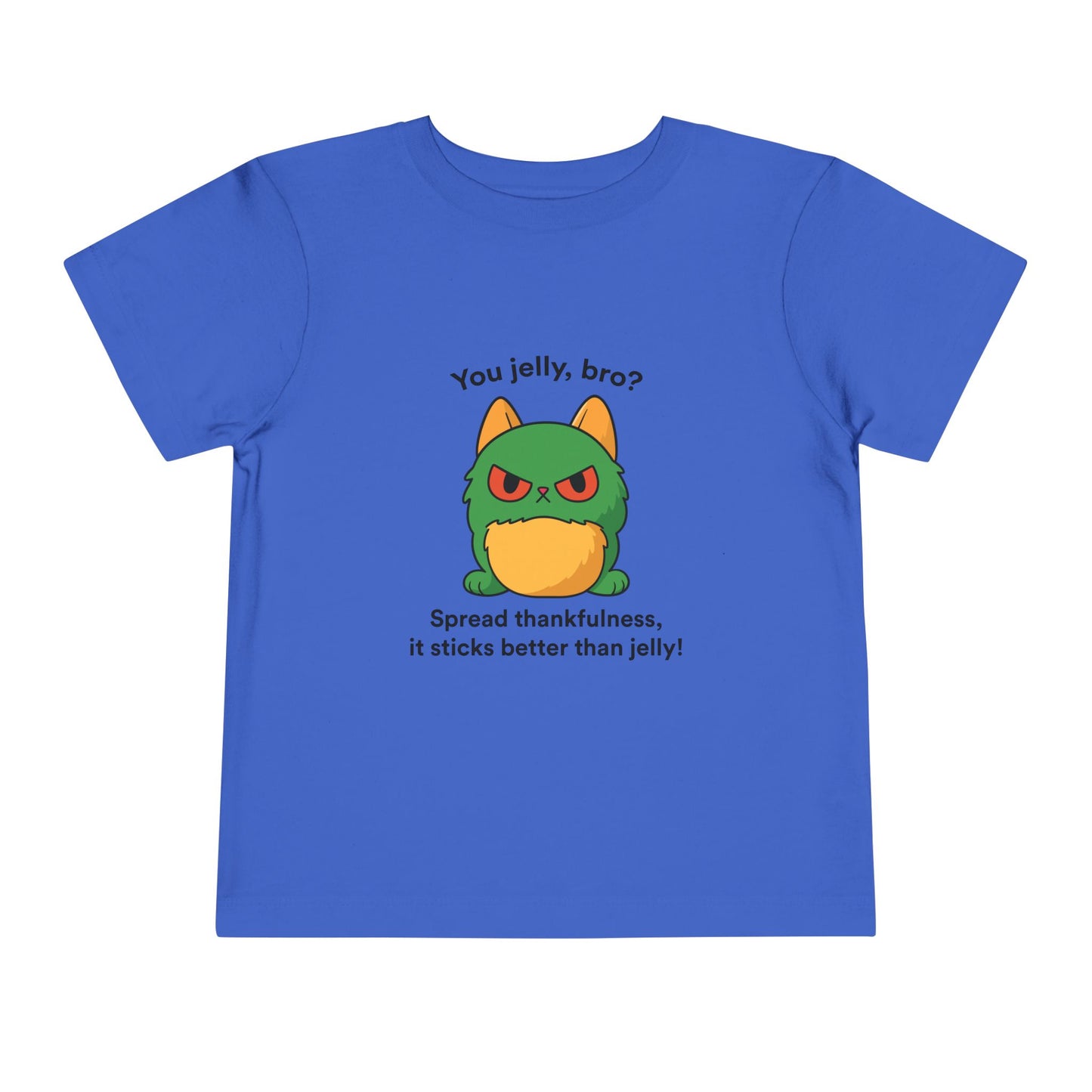 Toddler Short Sleeve Tee - You Jelly Bro? Design