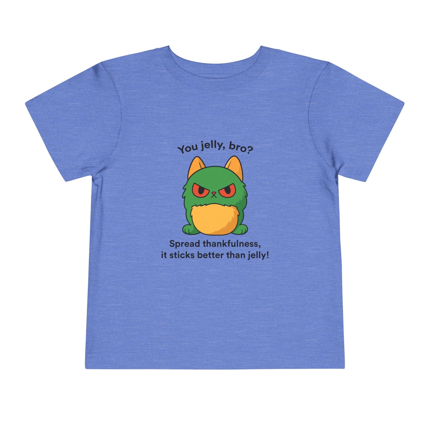 Toddler Short Sleeve Tee - You Jelly Bro? Design