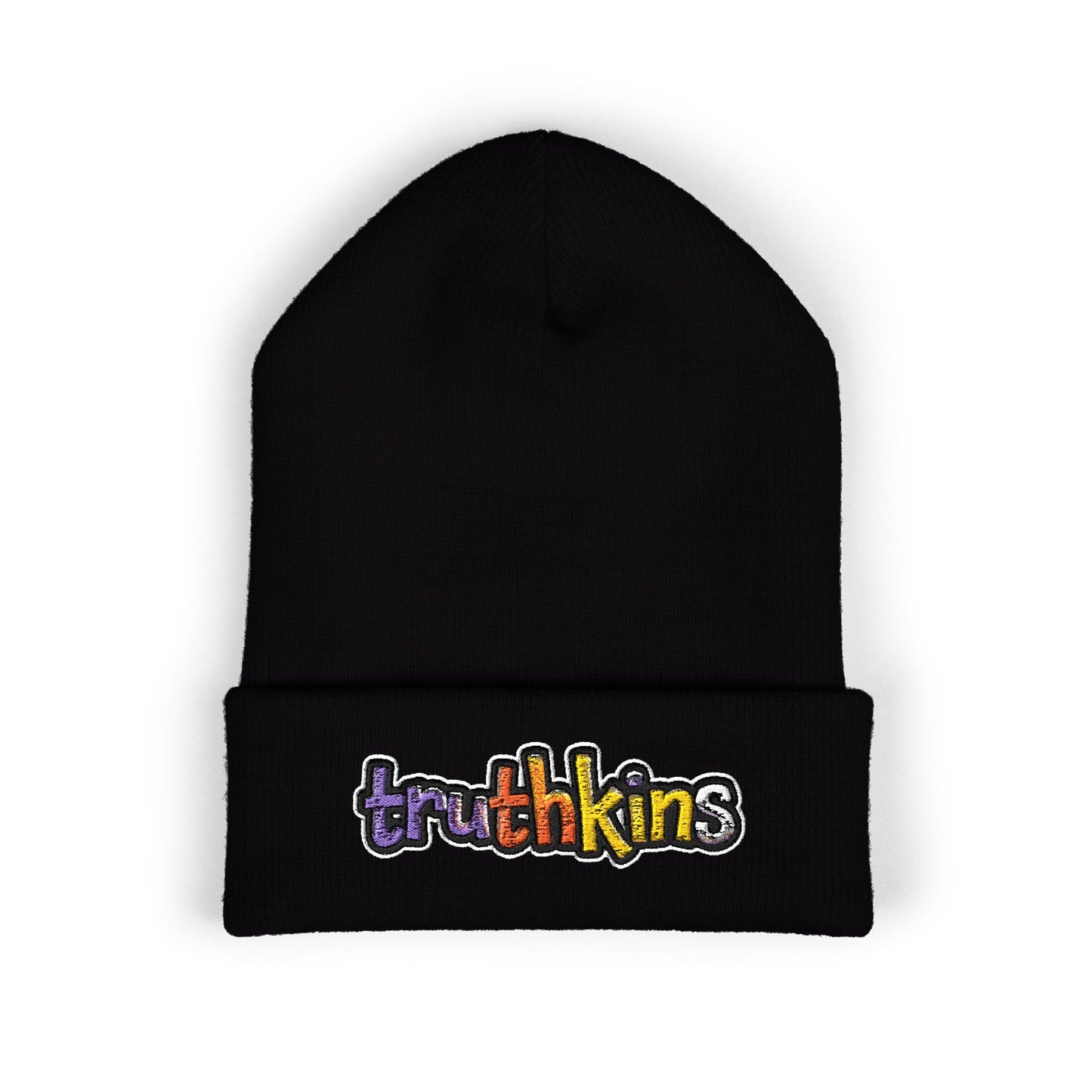 Trendy Embroidered Beanie - Truthkins, Winter Hat, Streetwear, Gift for Him/Her, Cozy Accessories