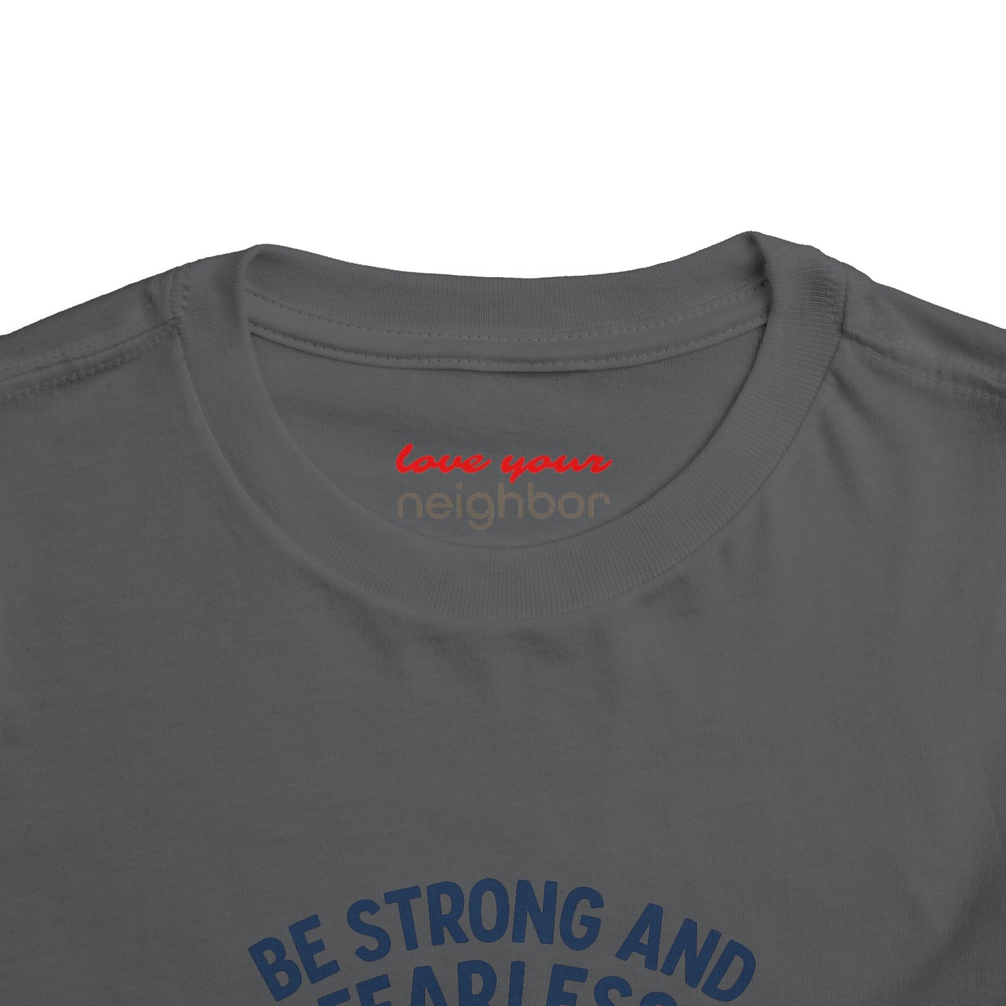 Toddler Inspirational Tee, Kids Motivational Shirt, Bible Verse Top, Cute Short Sleeve T-Shirt, God is With You Apparel, Faith-Based Gift