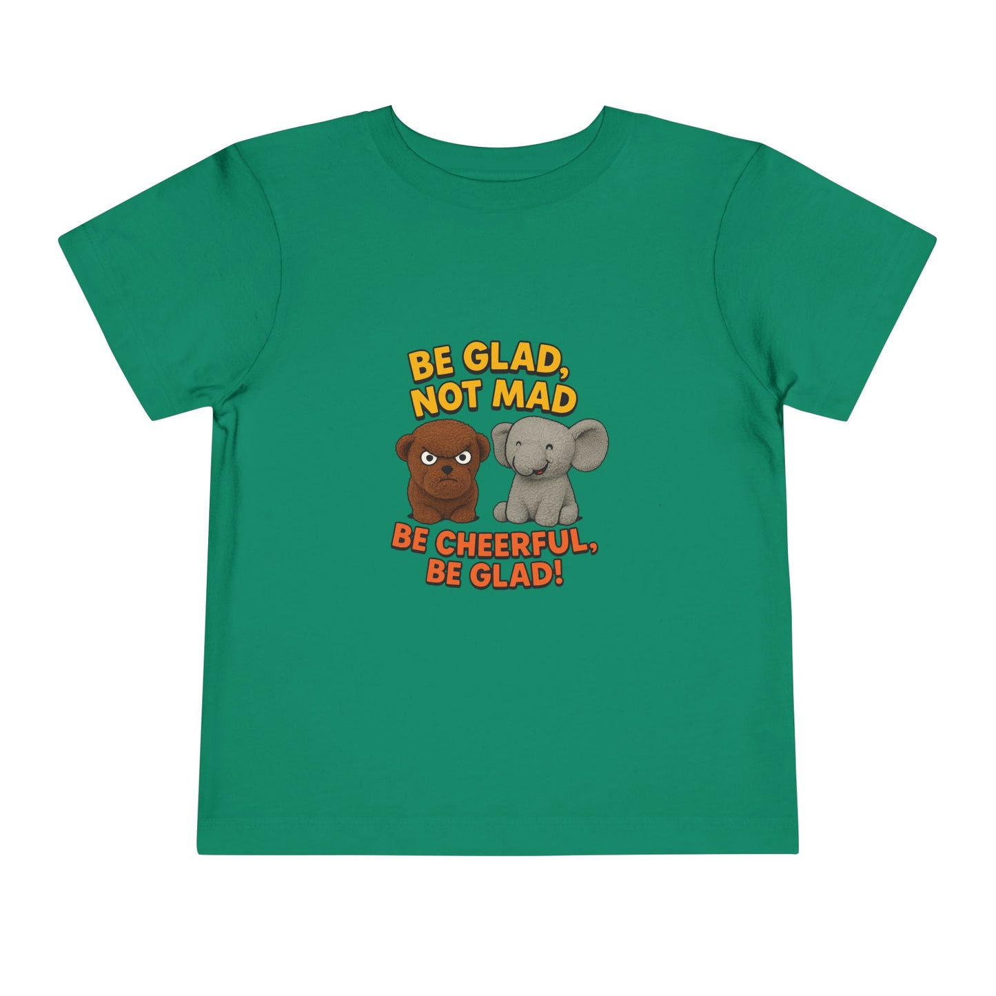 Toddler Short Sleeve Tee - Be Cheerful Design