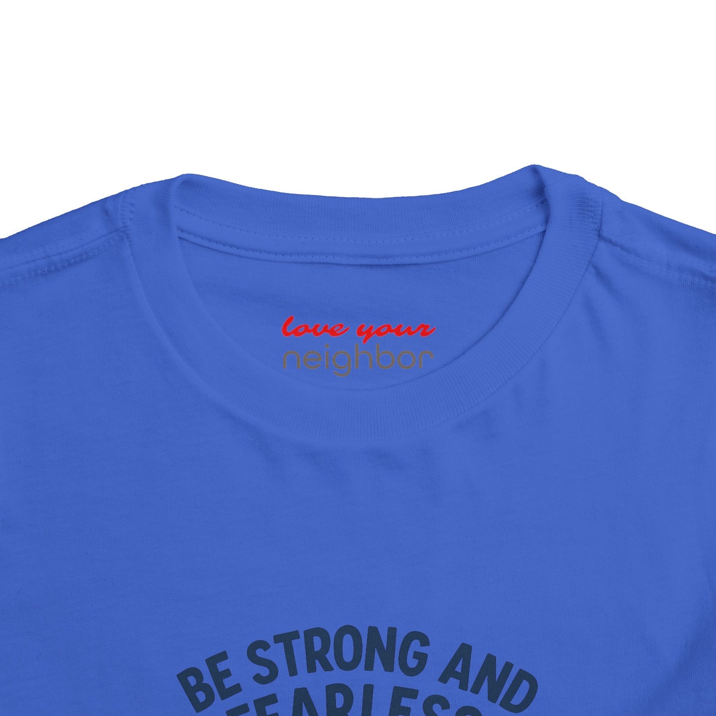 Toddler Inspirational Tee, Kids Motivational Shirt, Bible Verse Top, Cute Short Sleeve T-Shirt, God is With You Apparel, Faith-Based Gift