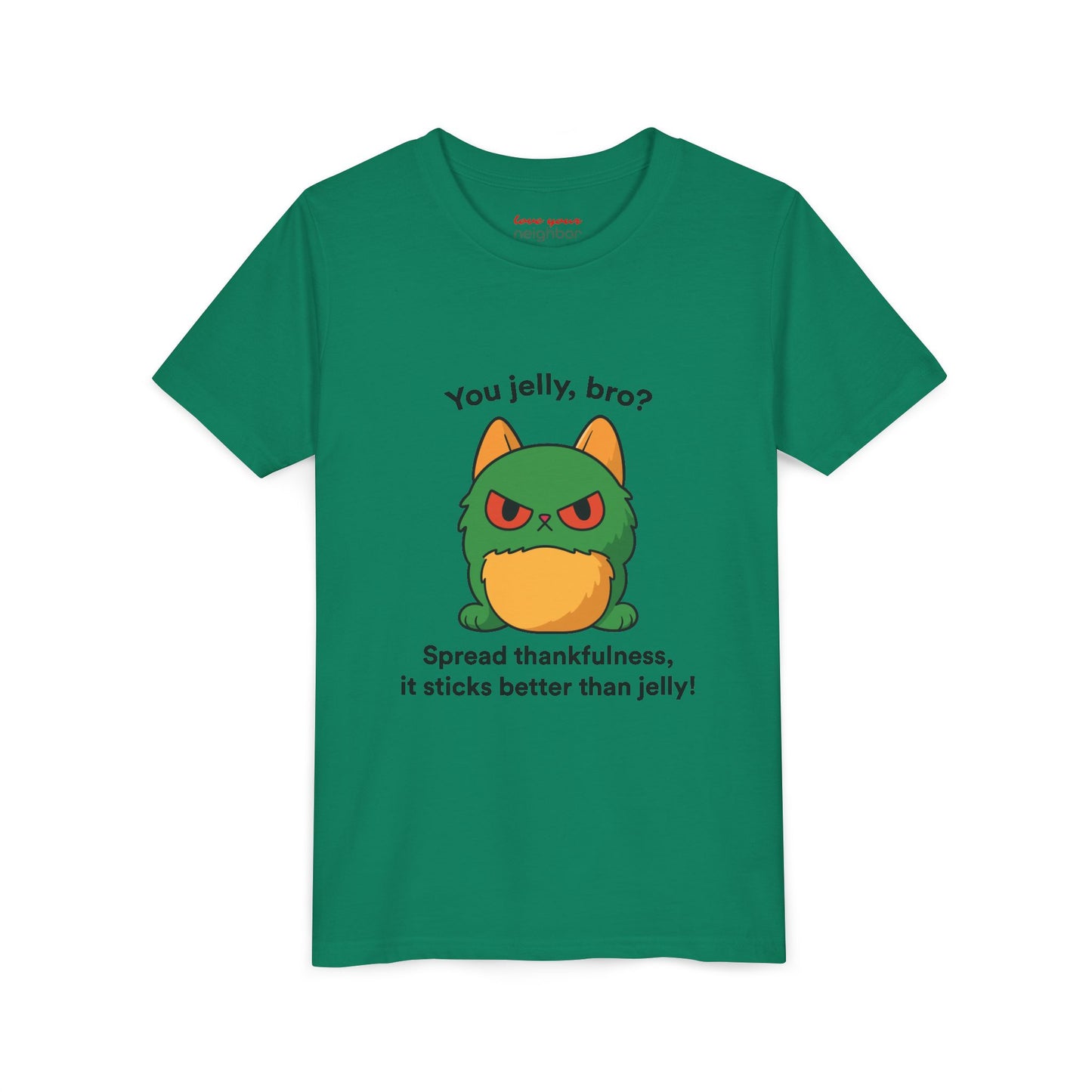 Youth Short Sleeve Tee - You Jelly Bro? Design