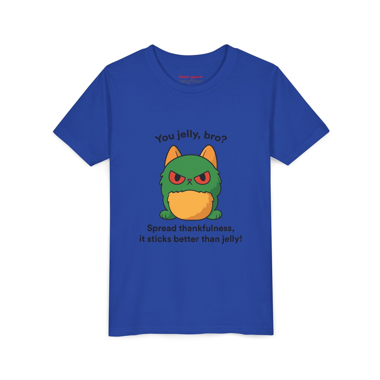 Youth Short Sleeve Tee - You Jelly Bro? Design