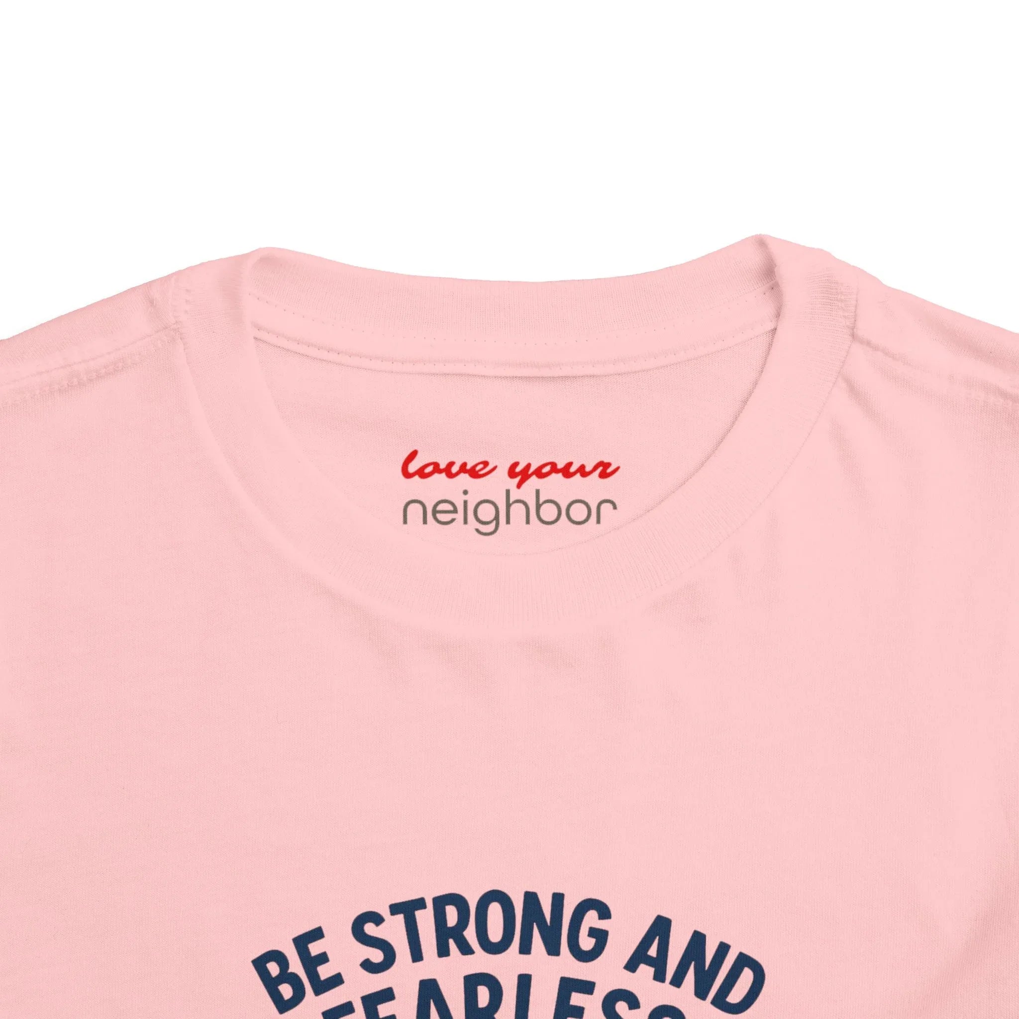 Toddler Inspirational Tee, Kids Motivational Shirt, Bible Verse Top, Cute Short Sleeve T-Shirt, God is With You Apparel, Faith-Based Gift - Truthkins - Faith-filled plush toys that turn big feelings into God's truth