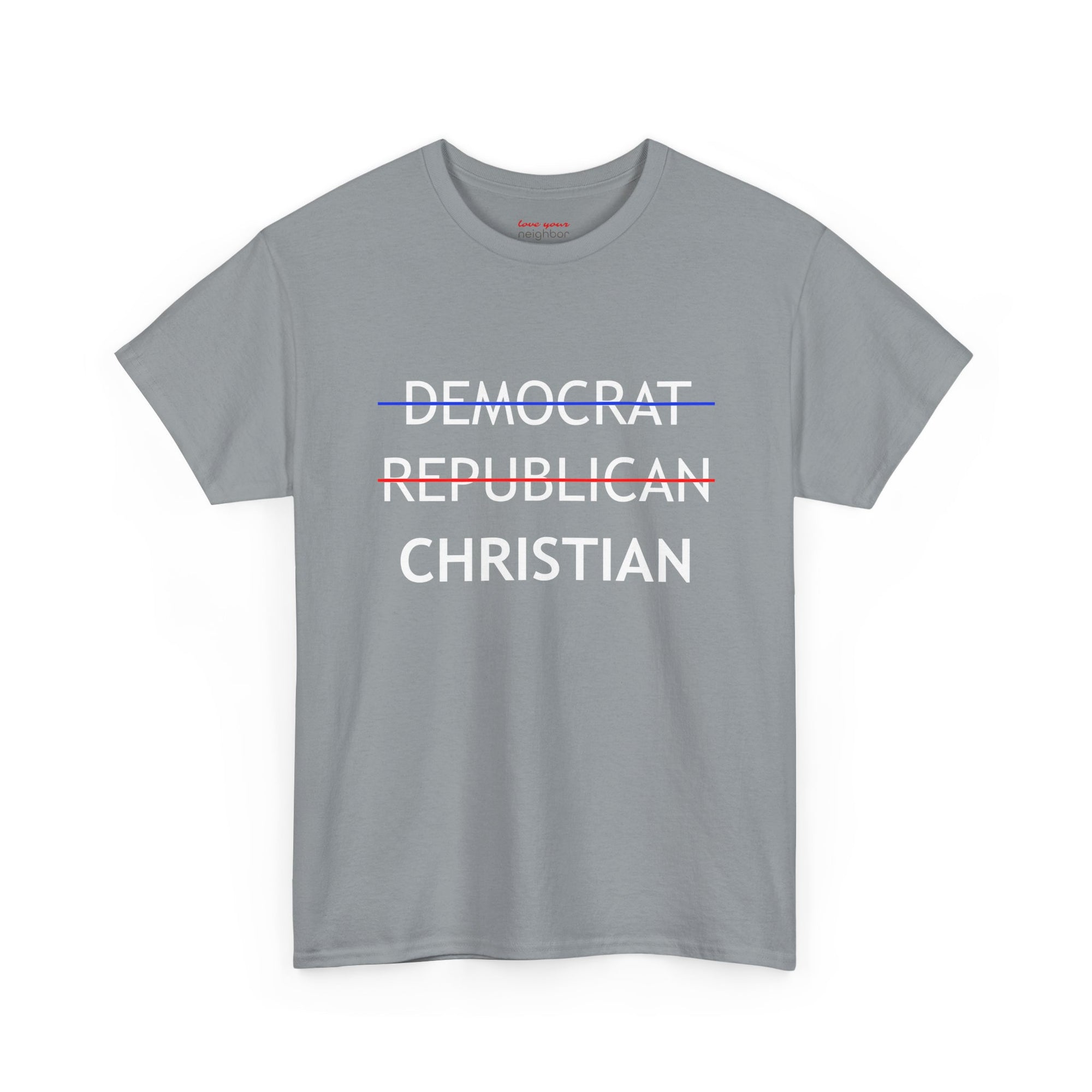 Adult Tee - Christian Identity Matthew 22:27-29 Heavy Cotten Tee