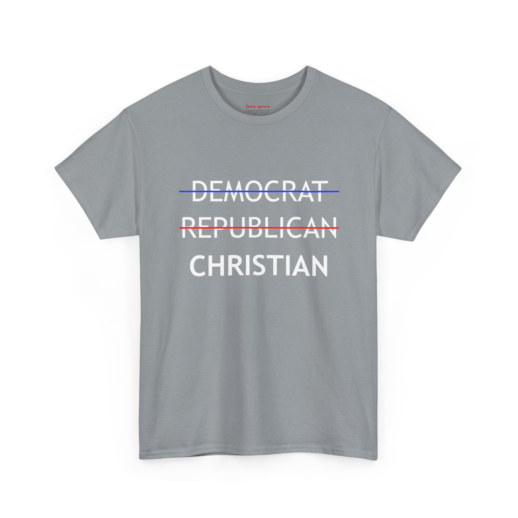 Adult Tee - Christian Identity Matthew 22:27-29 Heavy Cotten Tee