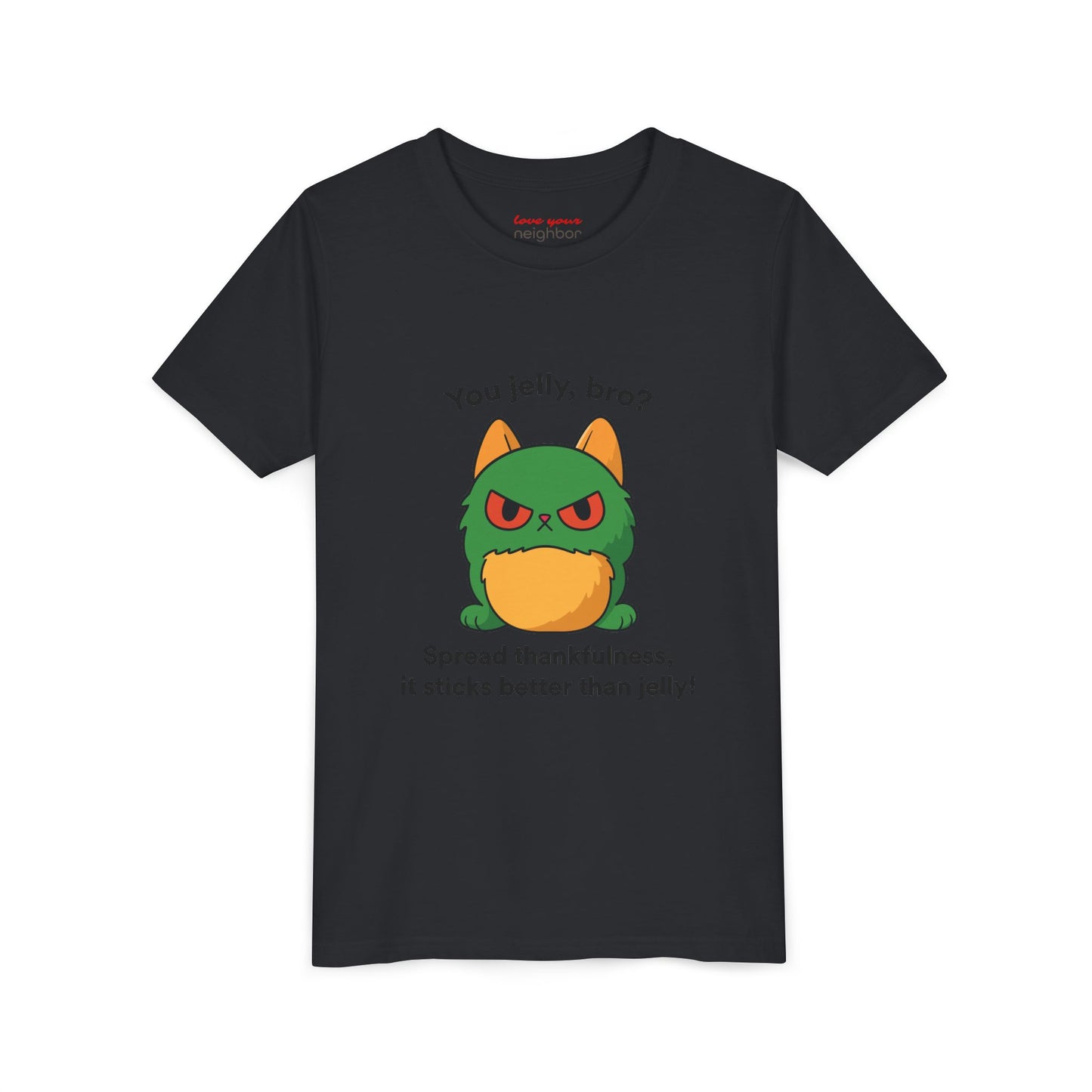 Youth Short Sleeve Tee - You Jelly Bro? Design