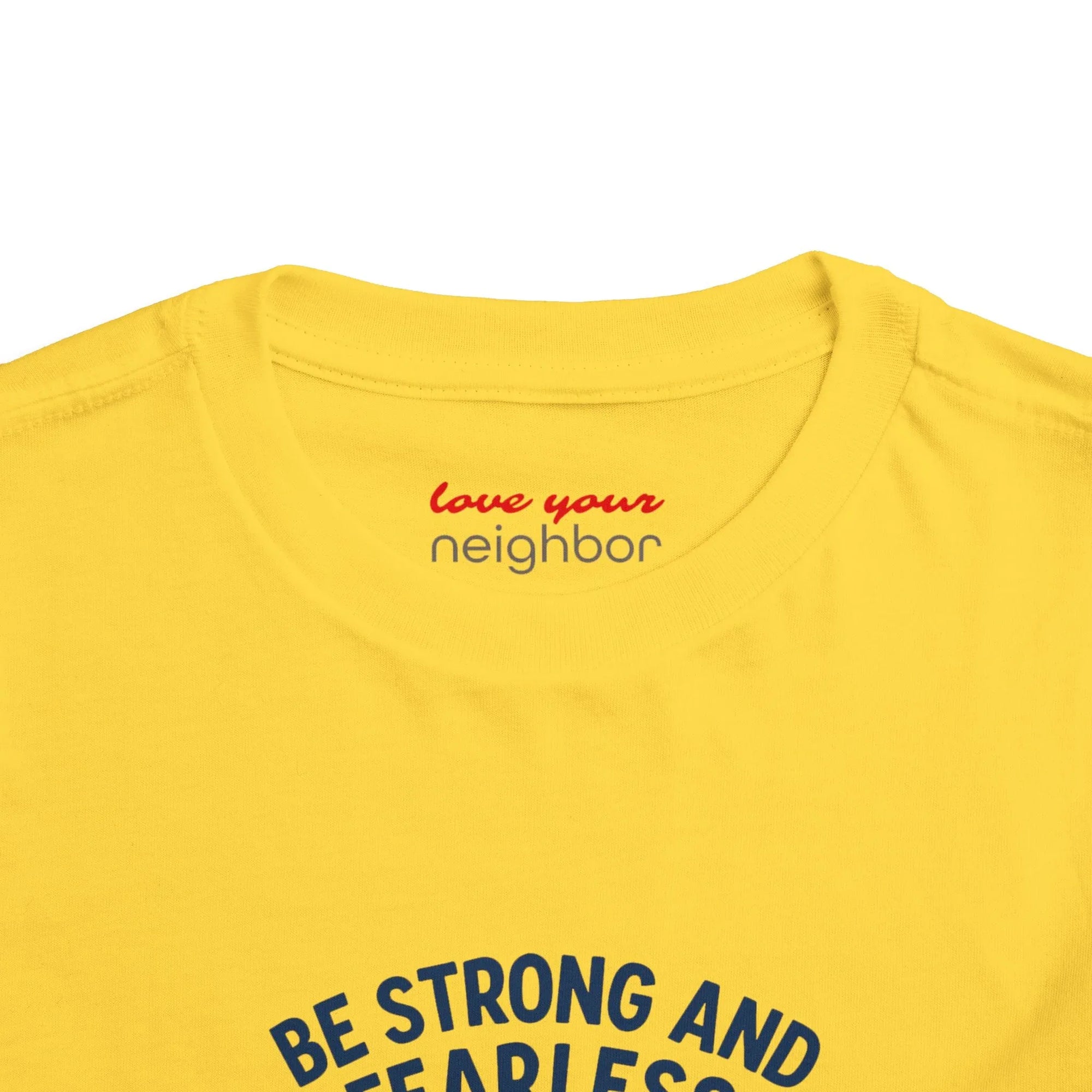 Toddler Inspirational Tee, Kids Motivational Shirt, Bible Verse Top, Cute Short Sleeve T-Shirt, God is With You Apparel, Faith-Based Gift - Truthkins - Faith-filled plush toys that turn big feelings into God's truth