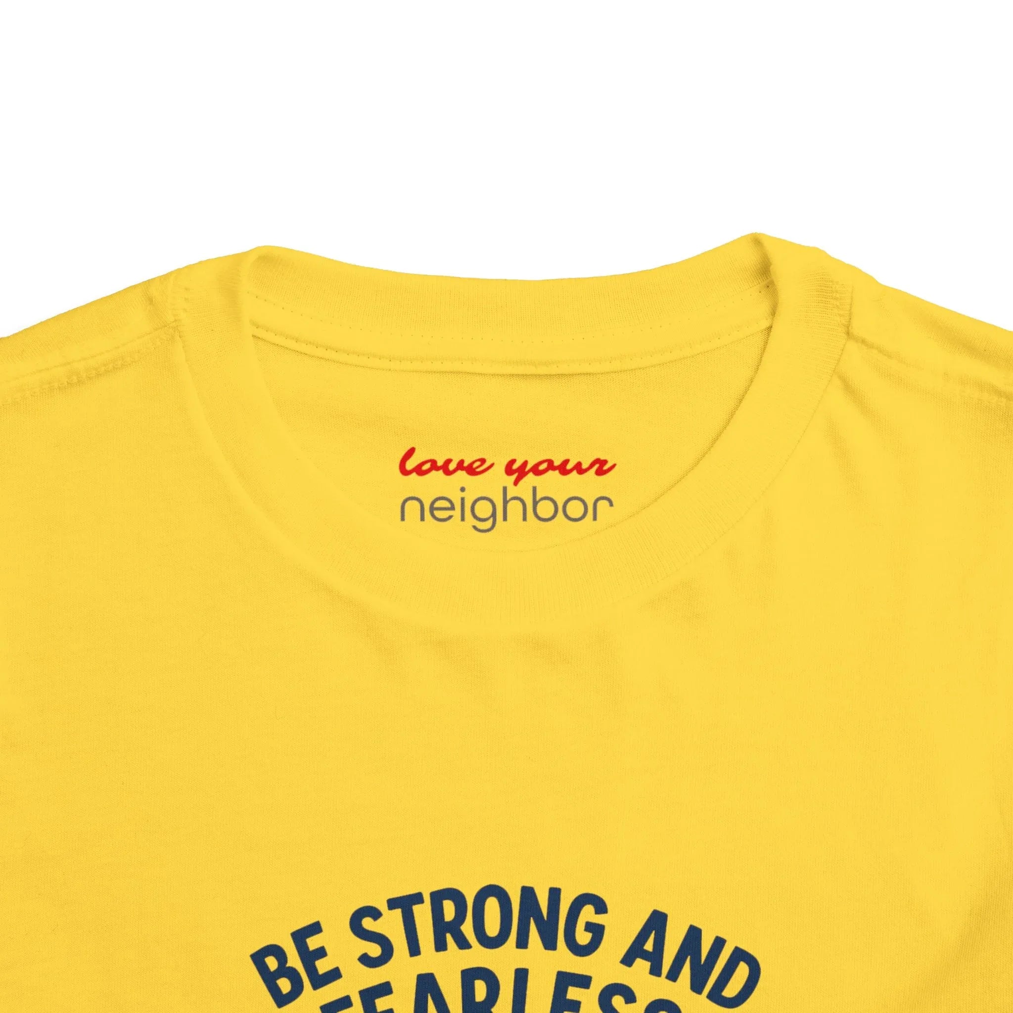 Toddler Inspirational Tee, Kids Motivational Shirt, Bible Verse Top, Cute Short Sleeve T-Shirt, God is With You Apparel, Faith-Based Gift - Truthkins - Faith-filled plush toys that turn big feelings into God's truth