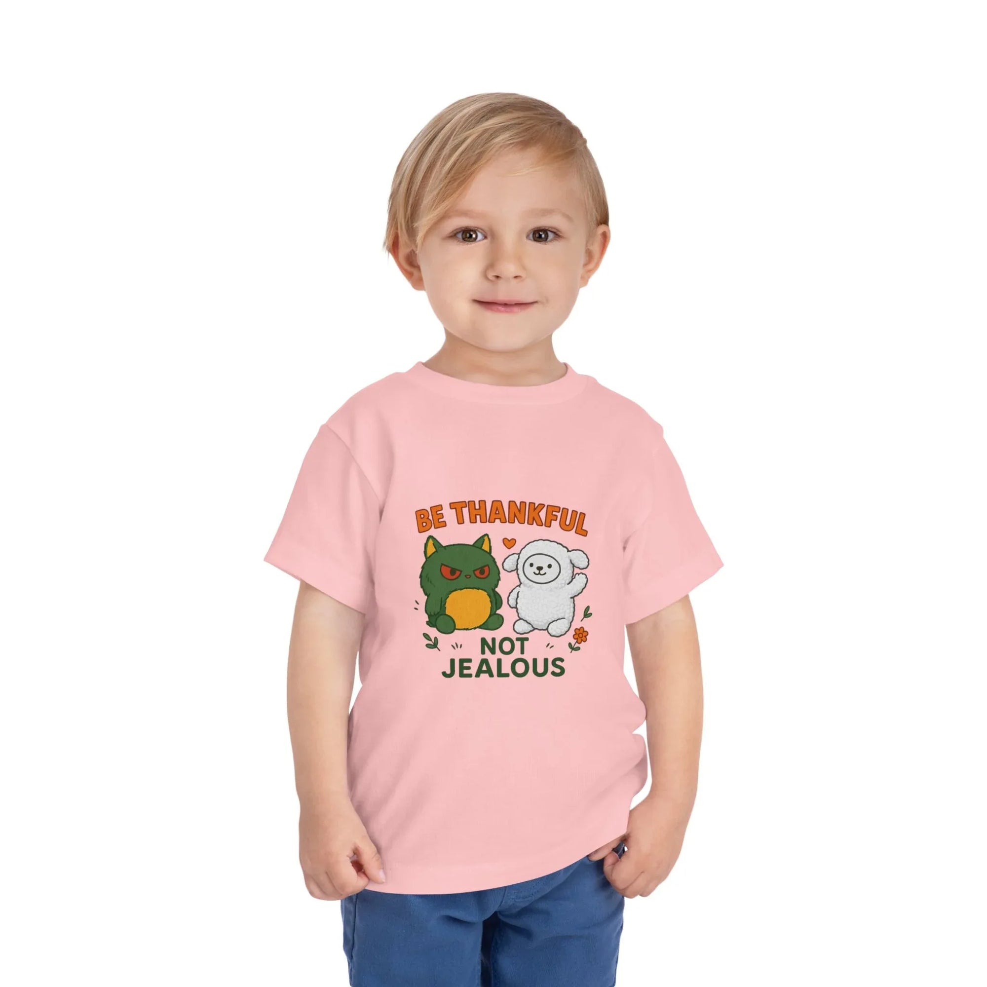 Toddler Short Sleeve Tee - Truthkins - Faith-filled plush toys that turn big feelings into God's truth