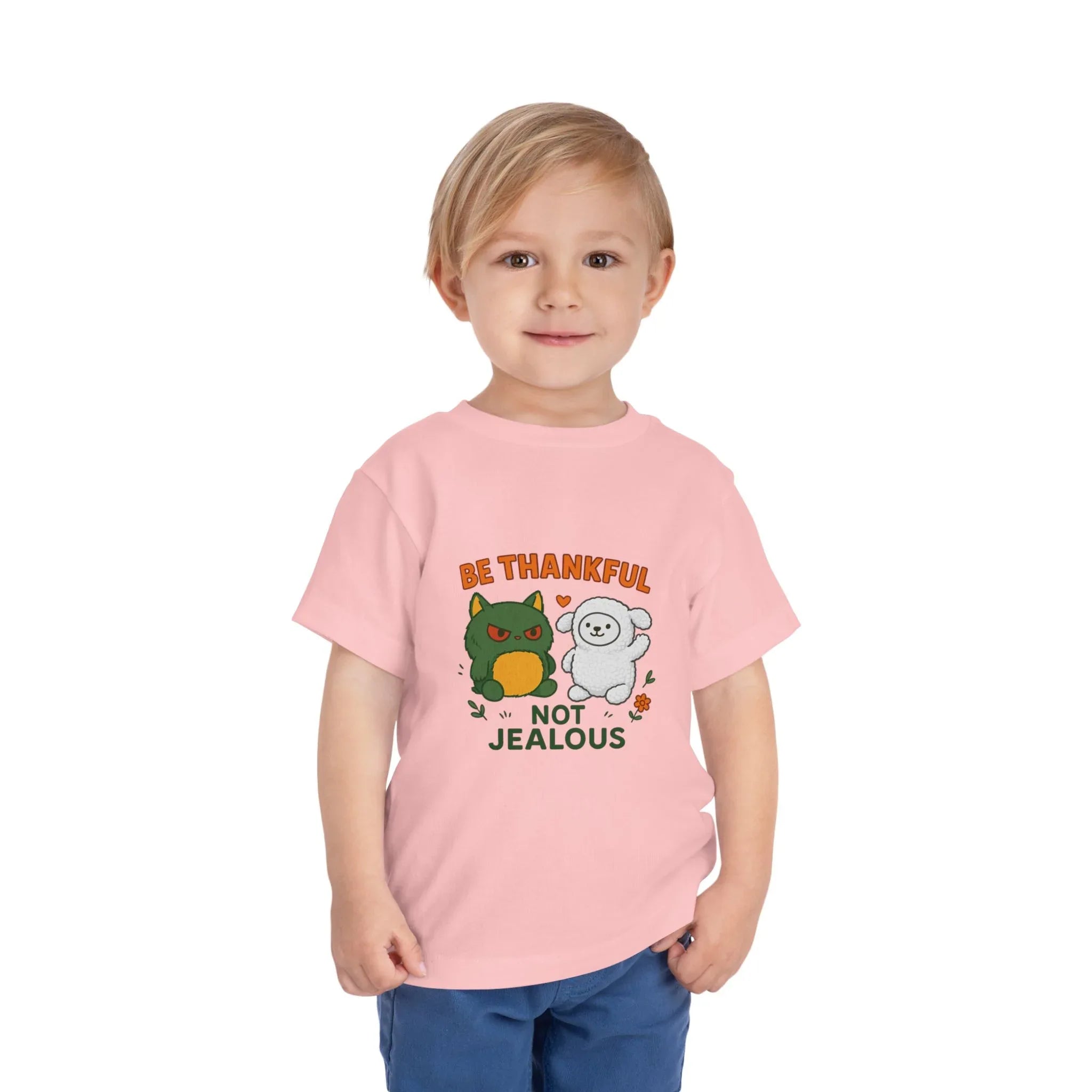 Toddler Short Sleeve Tee - Truthkins - Faith-filled plush toys that turn big feelings into God's truth