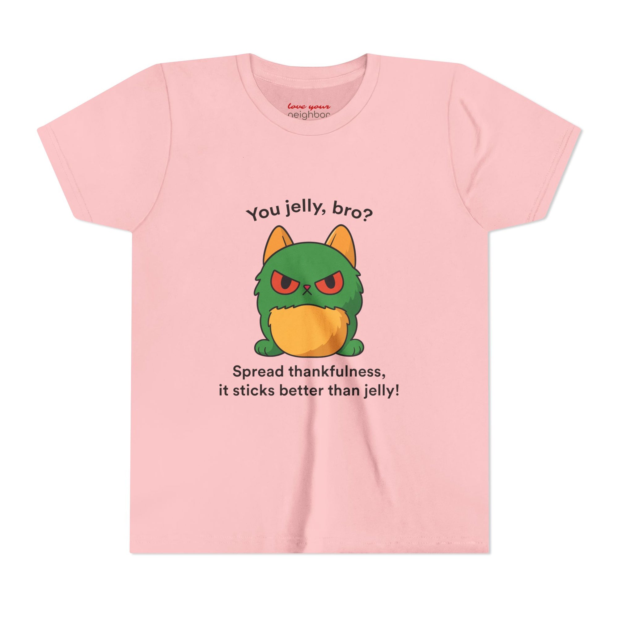 Youth Short Sleeve Tee - You Jelly Bro? Design