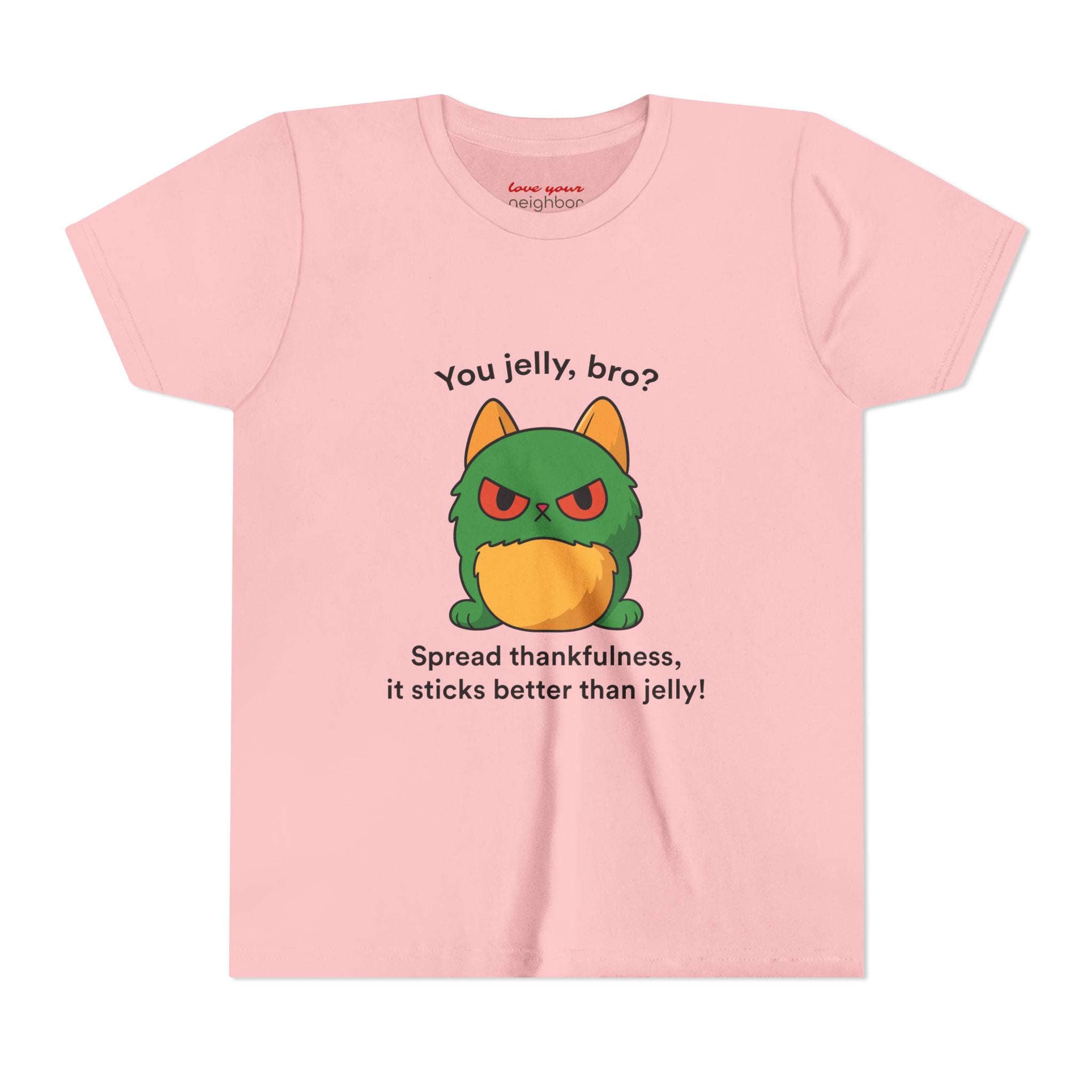 Youth Short Sleeve Tee - You Jelly Bro? Design