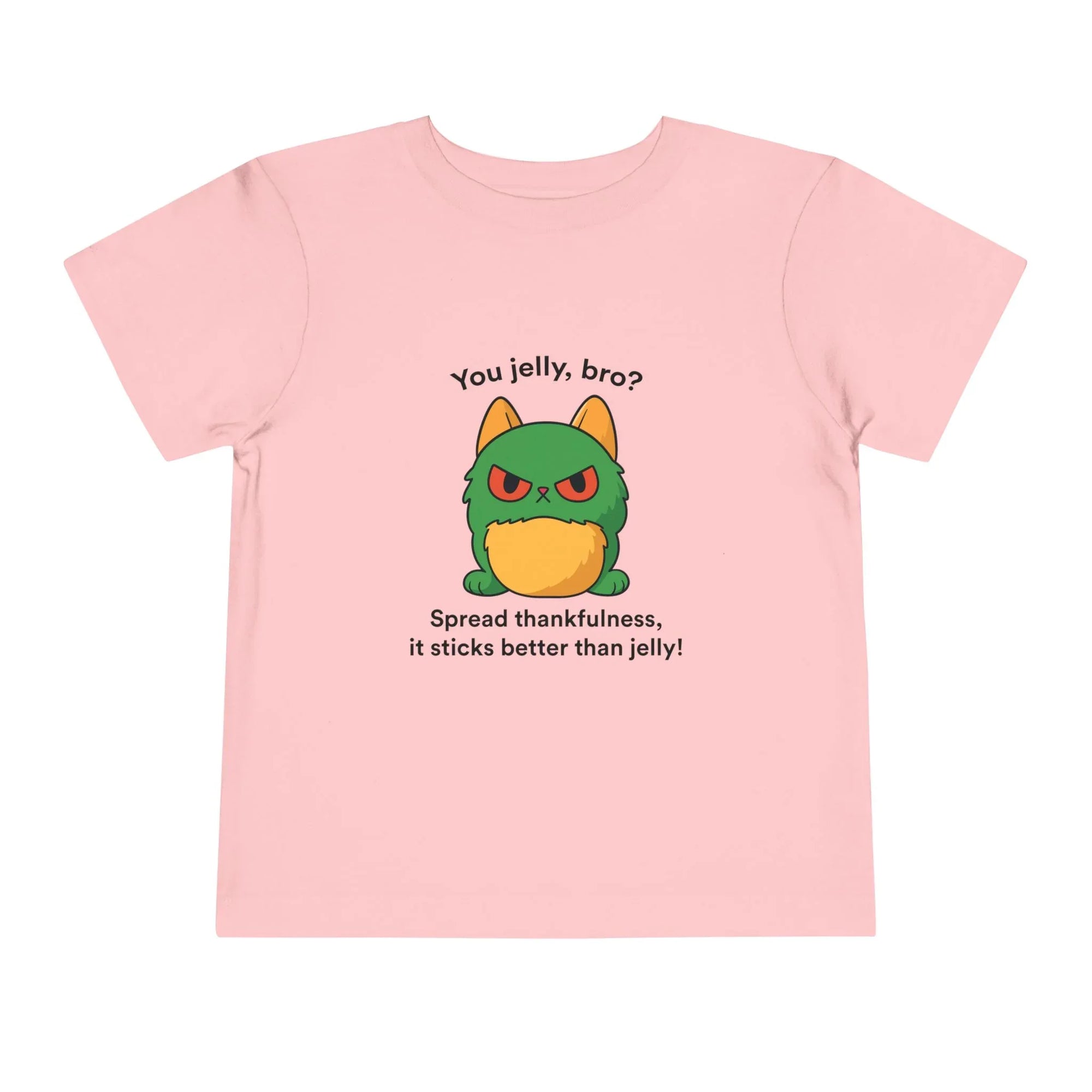 Toddler Short Sleeve Tee - You Jelly Bro? Design - Truthkins - Faith-filled plush toys that turn big feelings into God's truth