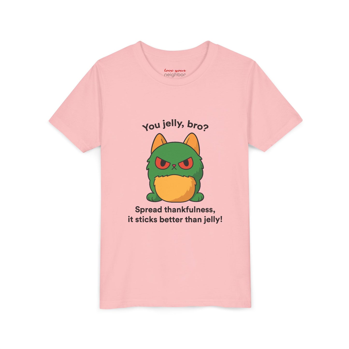 Youth Short Sleeve Tee - You Jelly Bro? Design
