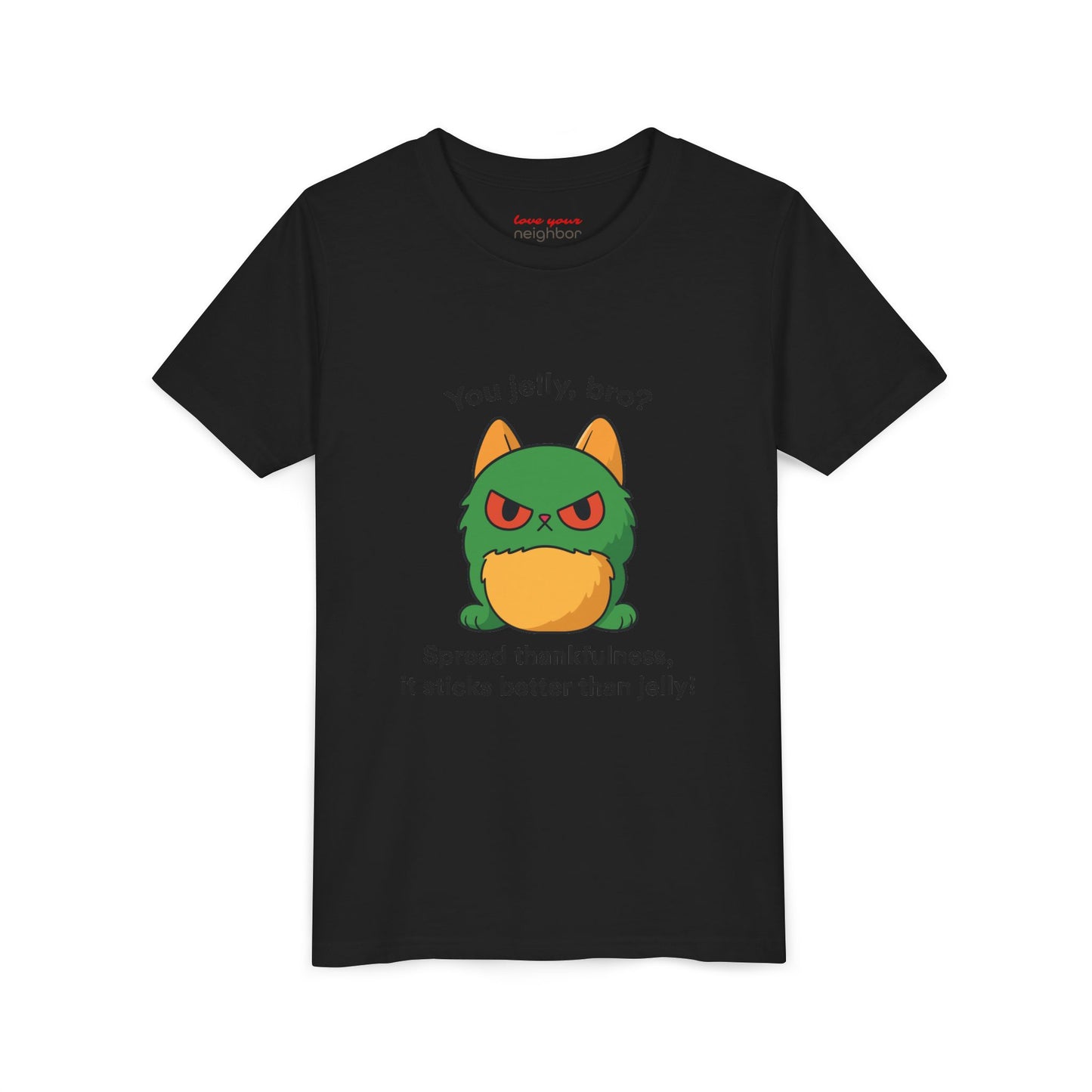 Youth Short Sleeve Tee - You Jelly Bro? Design