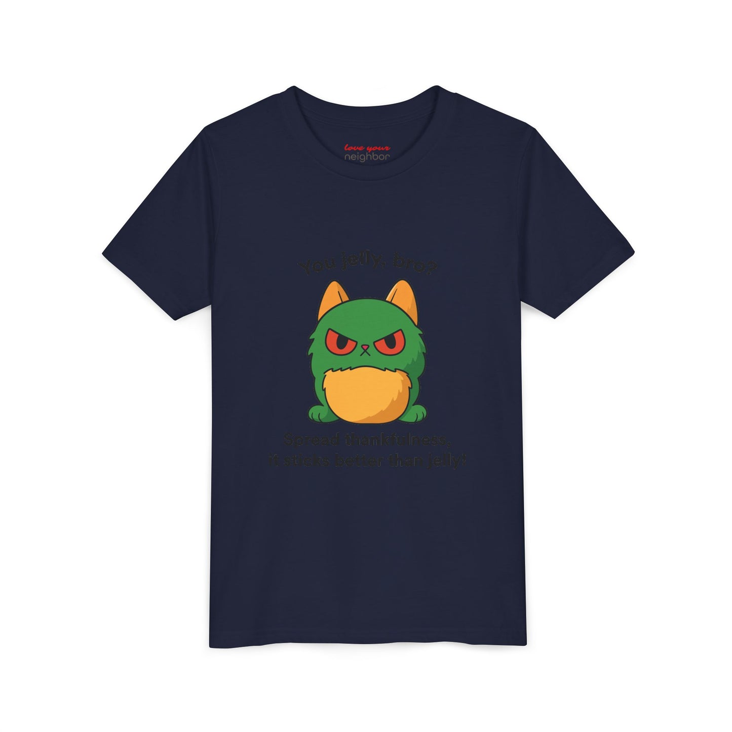 Youth Short Sleeve Tee - You Jelly Bro? Design