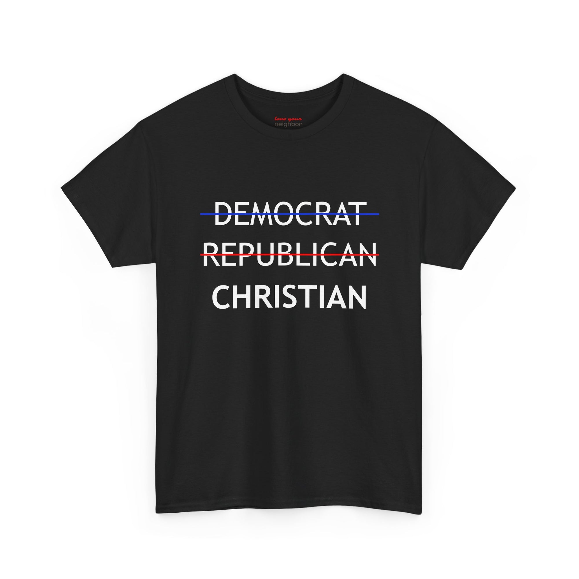 Adult Tee - Christian Identity Matthew 22:27-29 Heavy Cotten Tee