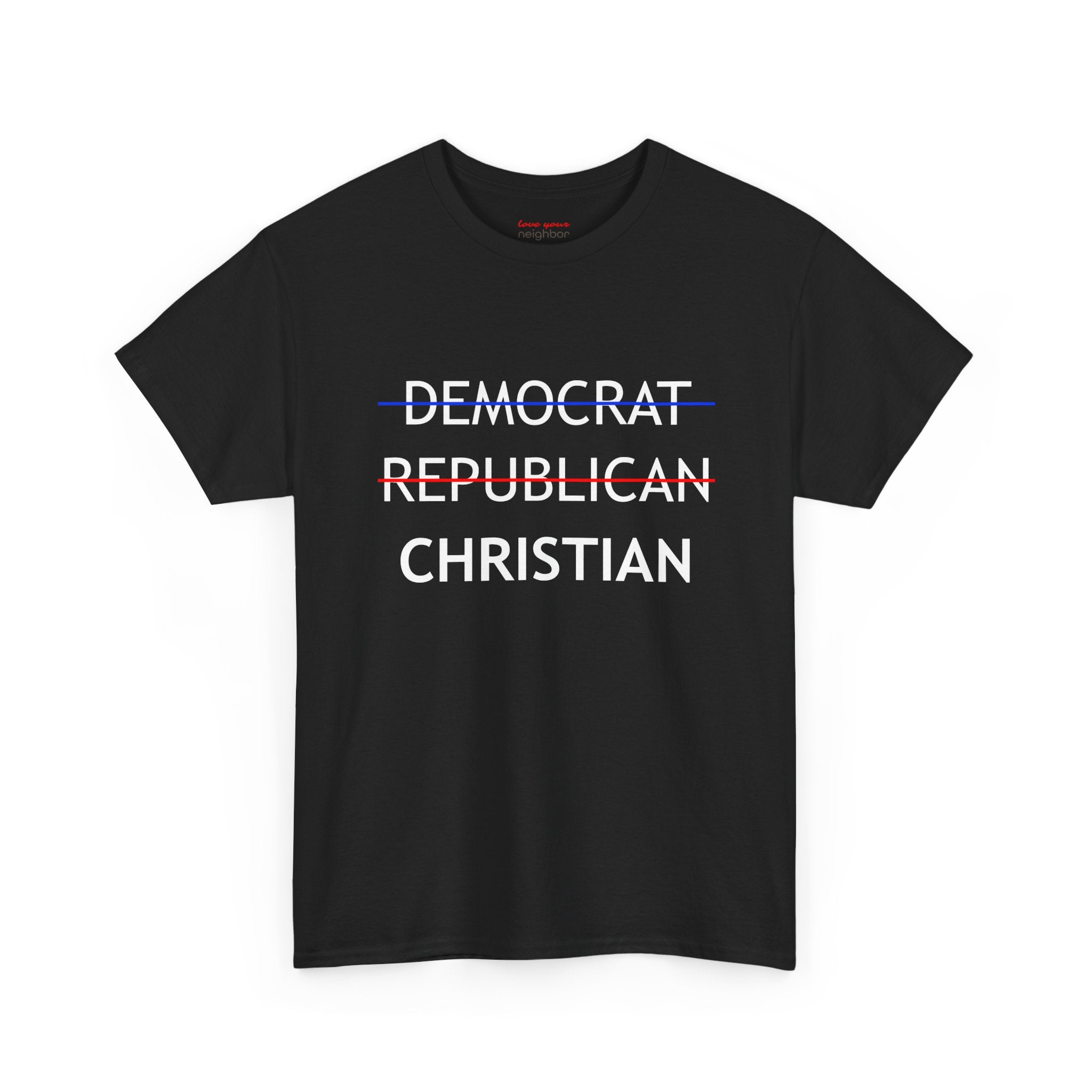 Adult Tee - Christian Identity Matthew 22:27-29 Heavy Cotten Tee