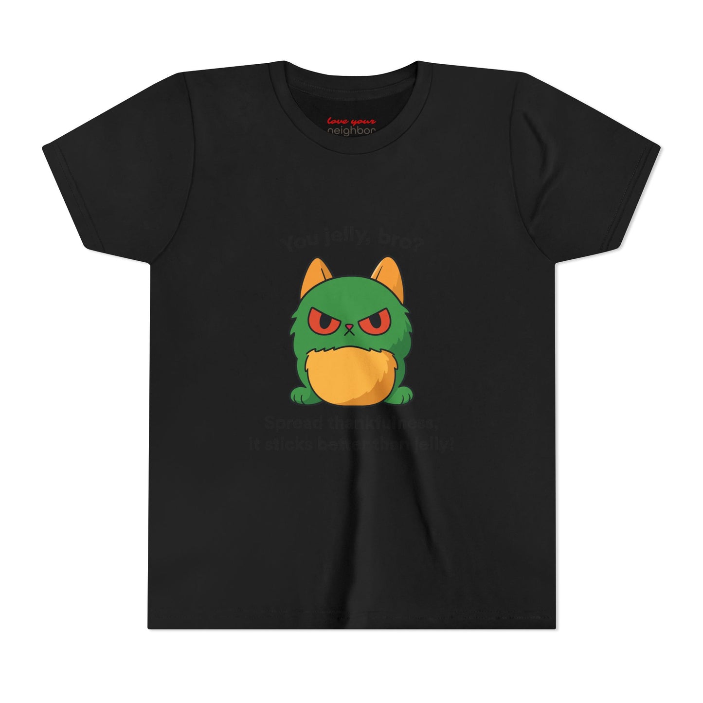 Youth Short Sleeve Tee - You Jelly Bro? Design