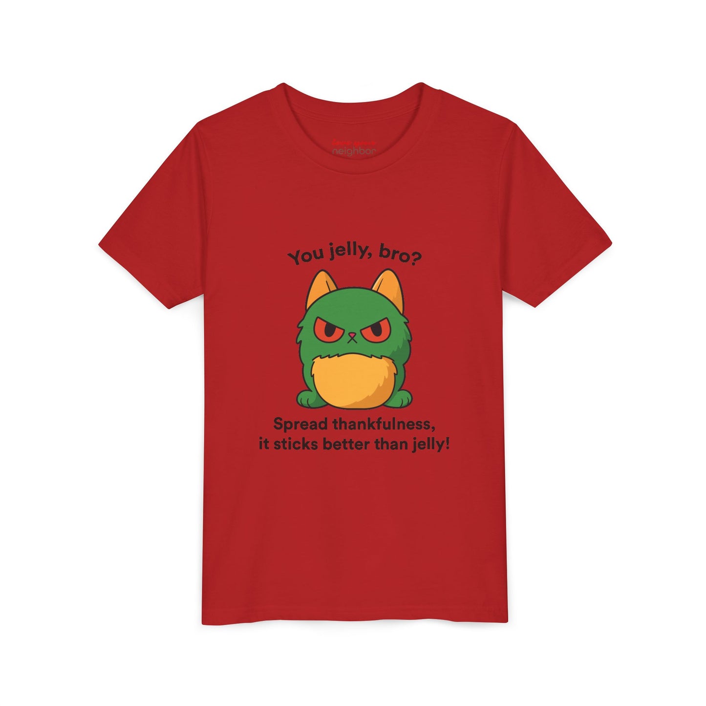 Youth Short Sleeve Tee - You Jelly Bro? Design
