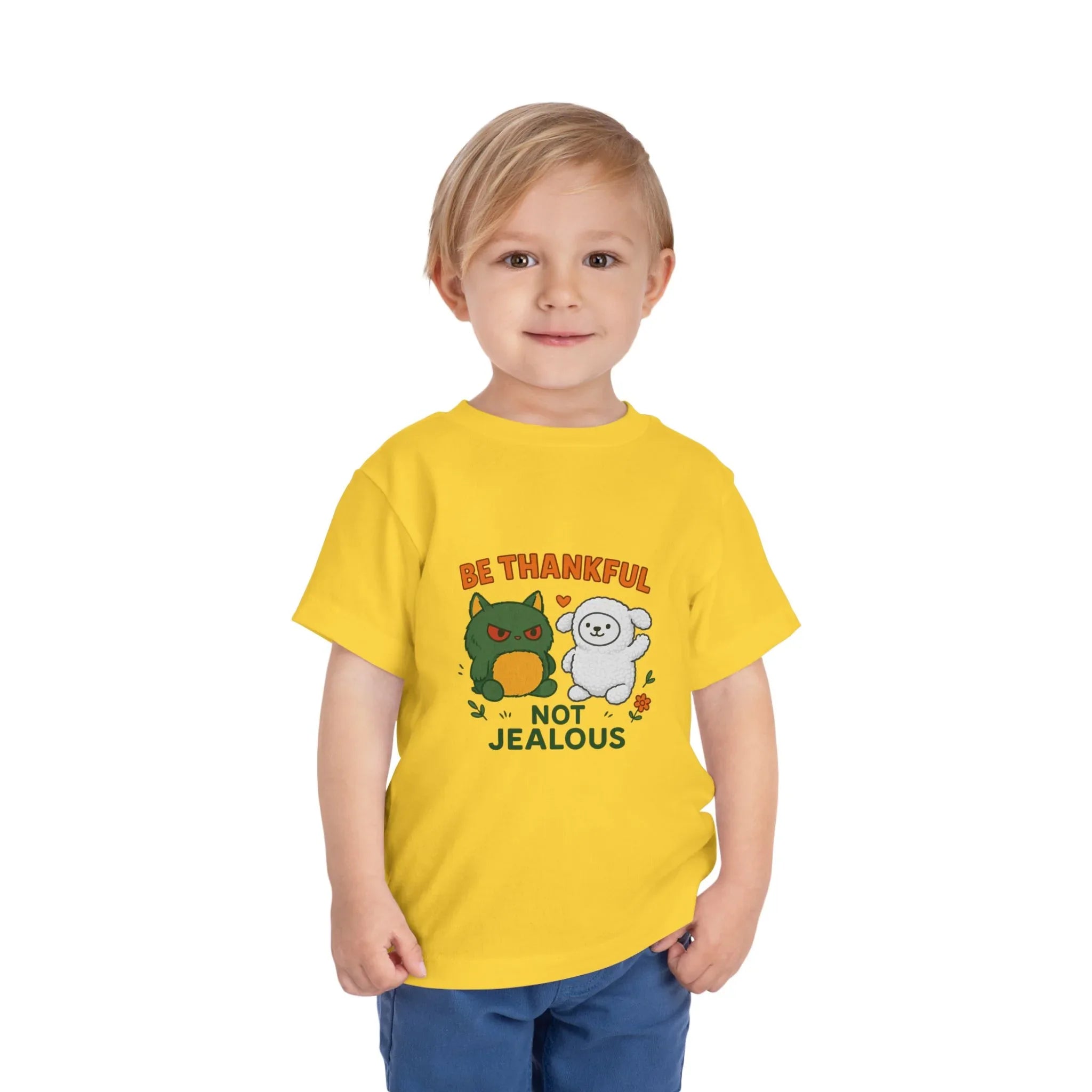 Toddler Short Sleeve Tee - Truthkins - Faith-filled plush toys that turn big feelings into God's truth