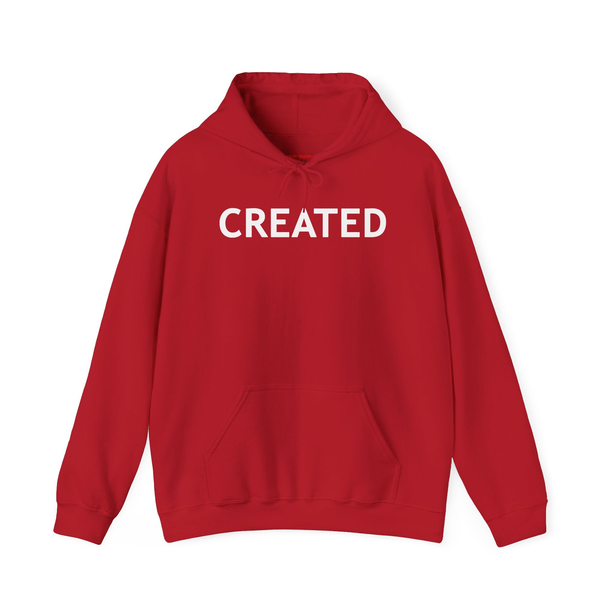 "Created" 2 Corinthians 5:17 - Adult Hooded Sweatshirt