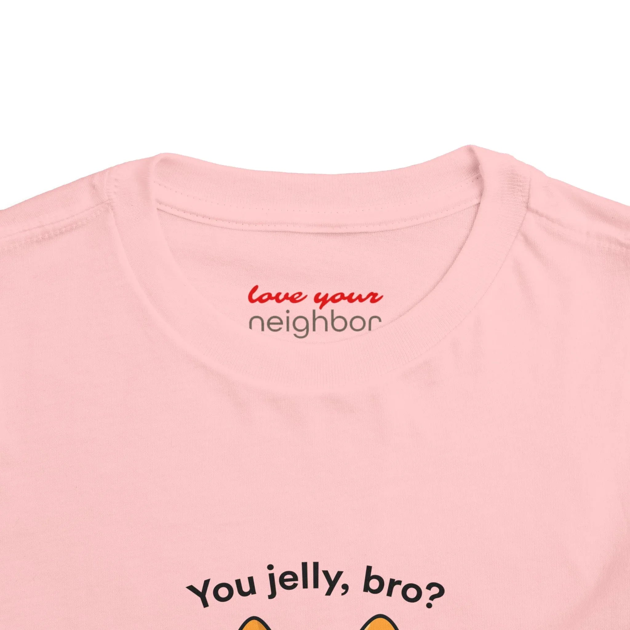 Toddler Short Sleeve Tee - You Jelly Bro? Design - Truthkins - Faith-filled plush toys that turn big feelings into God's truth