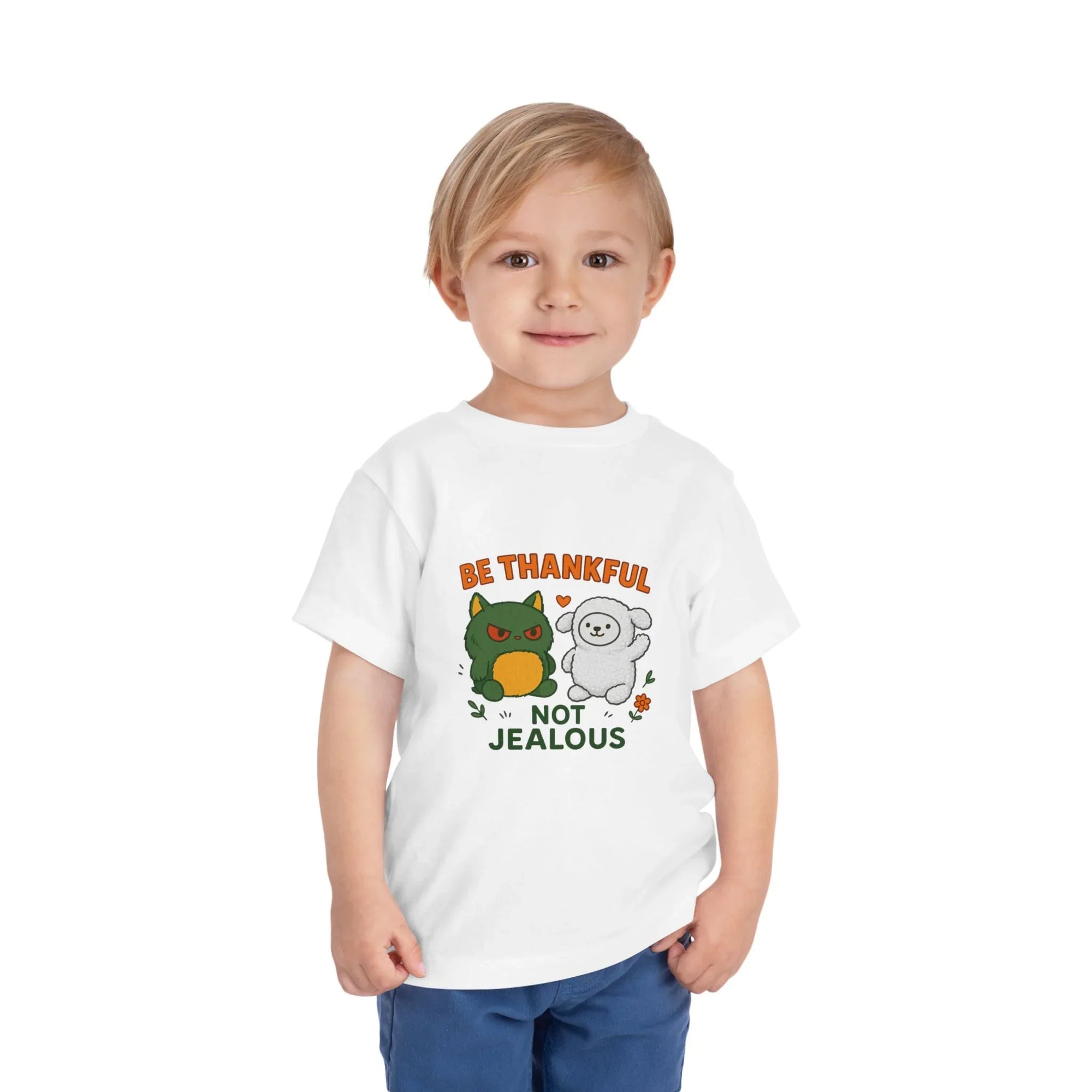 Toddler Short Sleeve Tee - Truthkins - Faith-filled plush toys that turn big feelings into God's truth