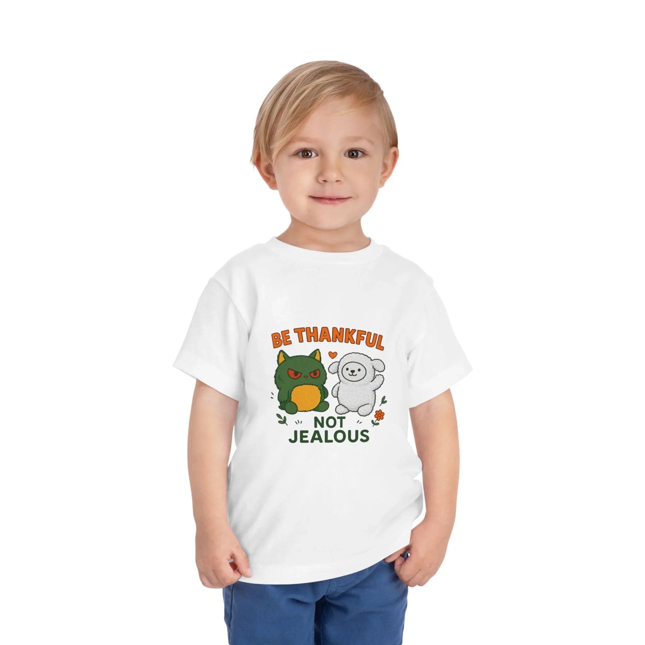 Toddler Short Sleeve Tee - Truthkins - Faith-filled plush toys that turn big feelings into God's truth