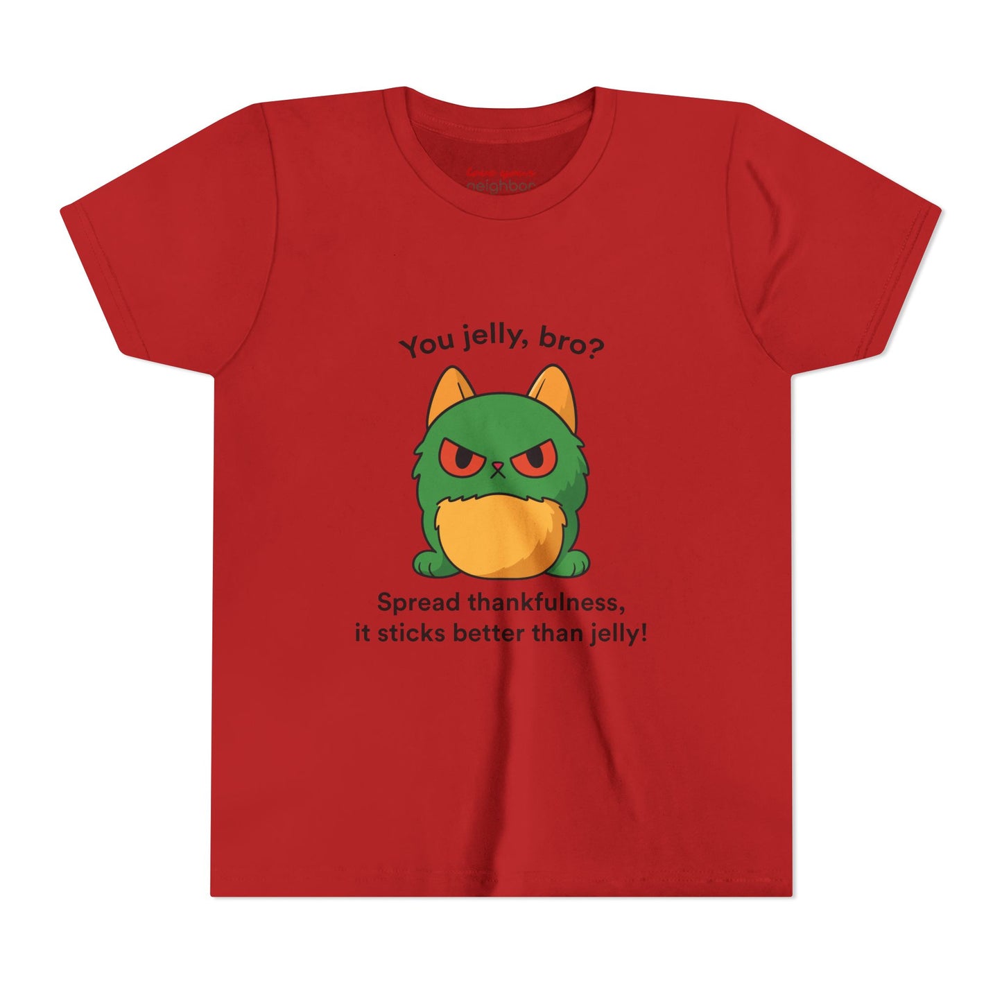 Youth Short Sleeve Tee - You Jelly Bro? Design