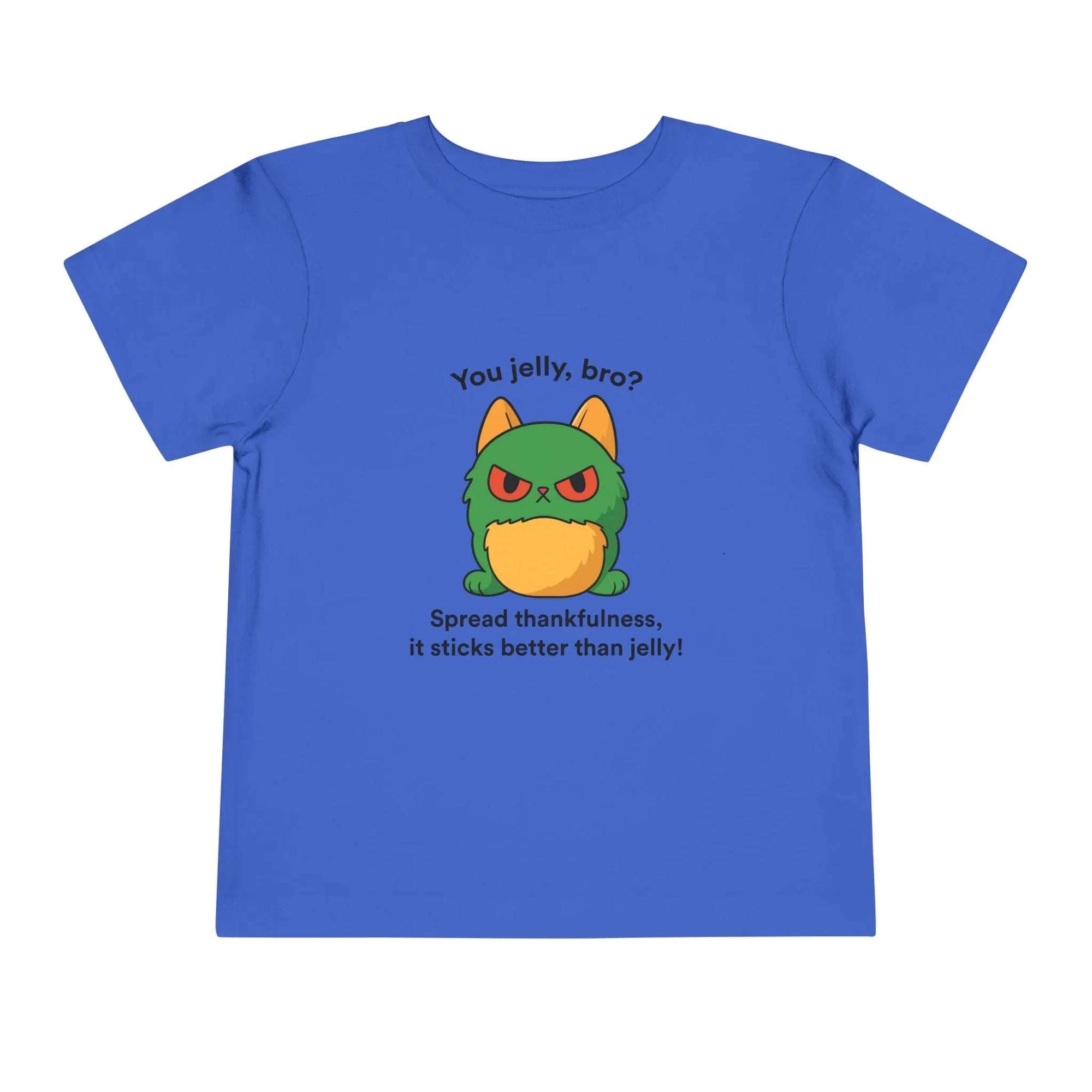 Toddler Short Sleeve Tee - You Jelly Bro? Design - Truthkins - Faith-filled plush toys that turn big feelings into God's truth