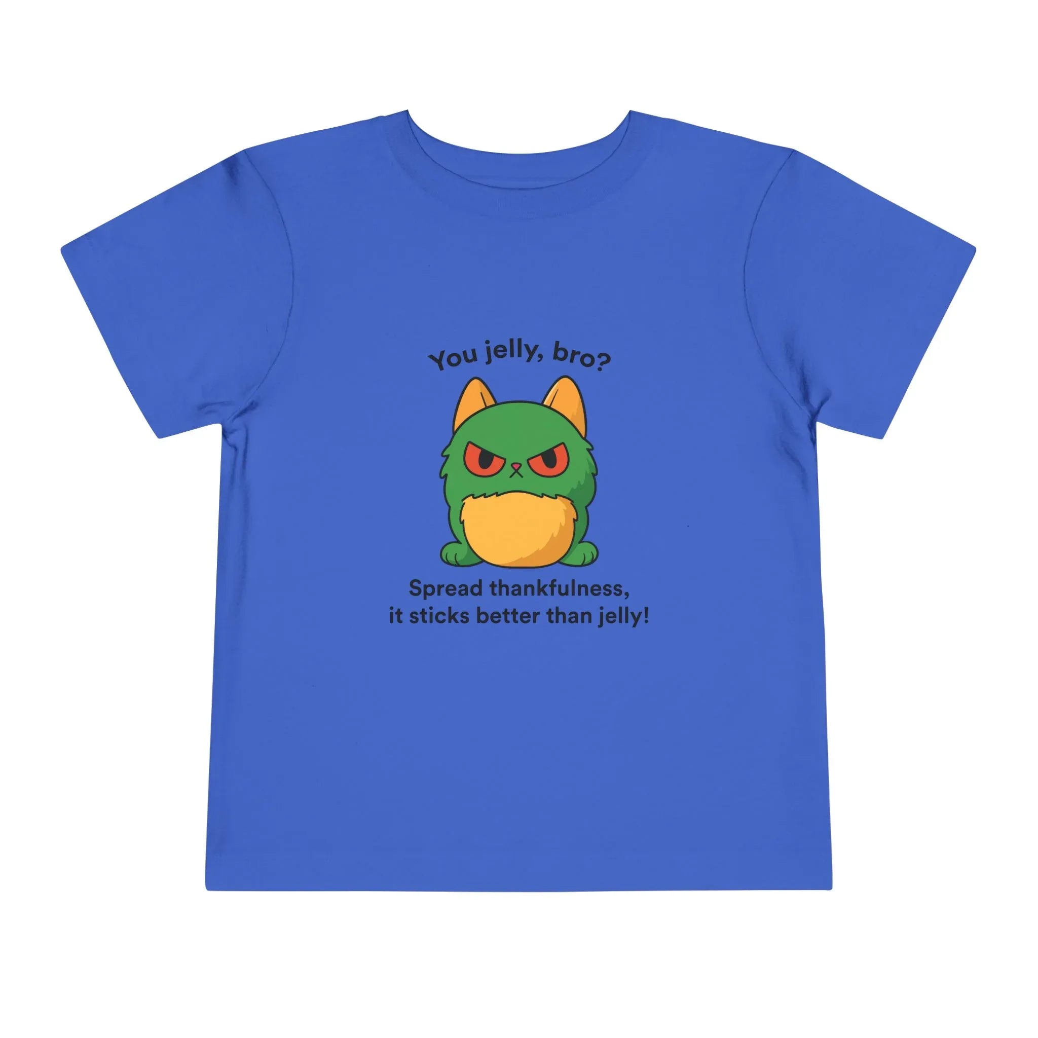Toddler Short Sleeve Tee - You Jelly Bro? Design - Truthkins - Faith-filled plush toys that turn big feelings into God's truth