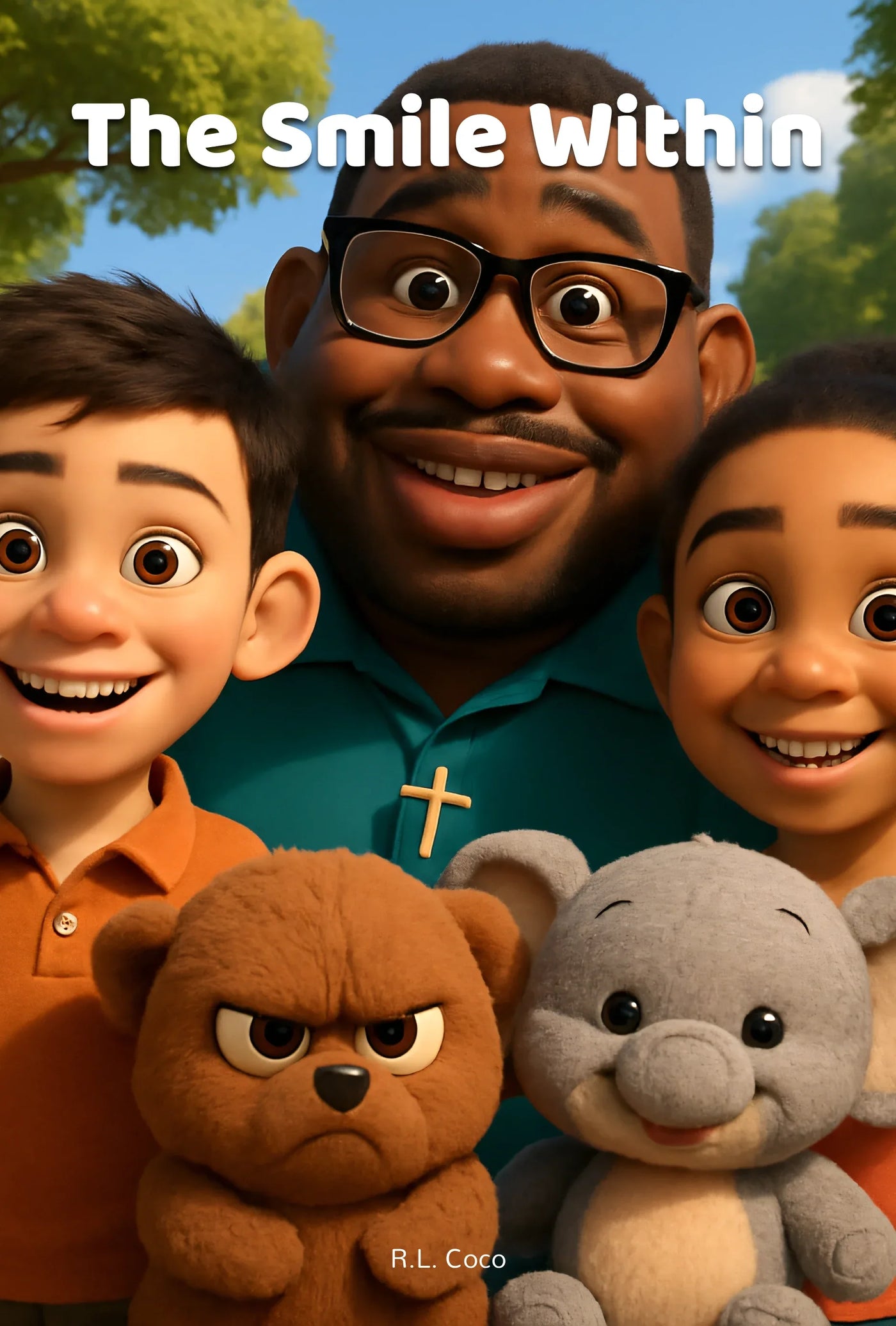 The Smile Within - Companion Book to the Angry/Cheerful Truthkins - Truthkins - Faith-filled plush toys that turn big feelings into God's truth