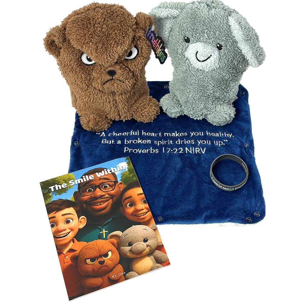 Angry / Cheerful Truthkins Set (Proverbs 17:22)