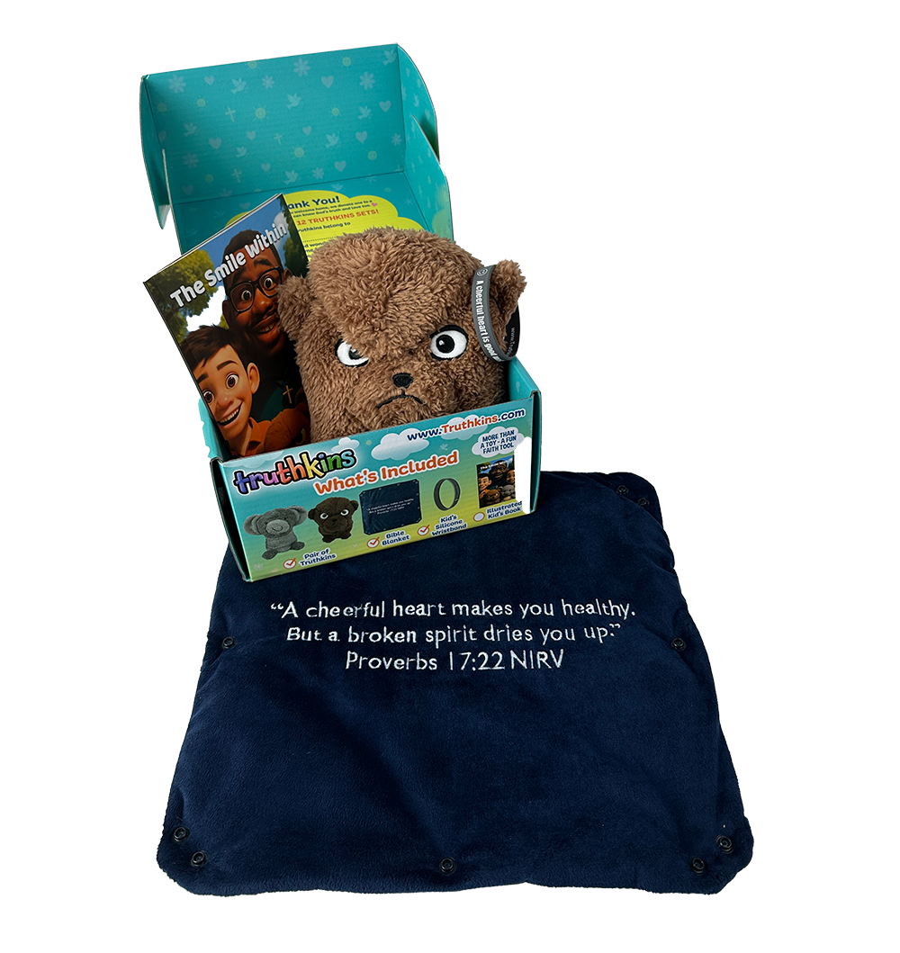 Angry to Cheerful Truthkins Set (Proverbs 17:22)