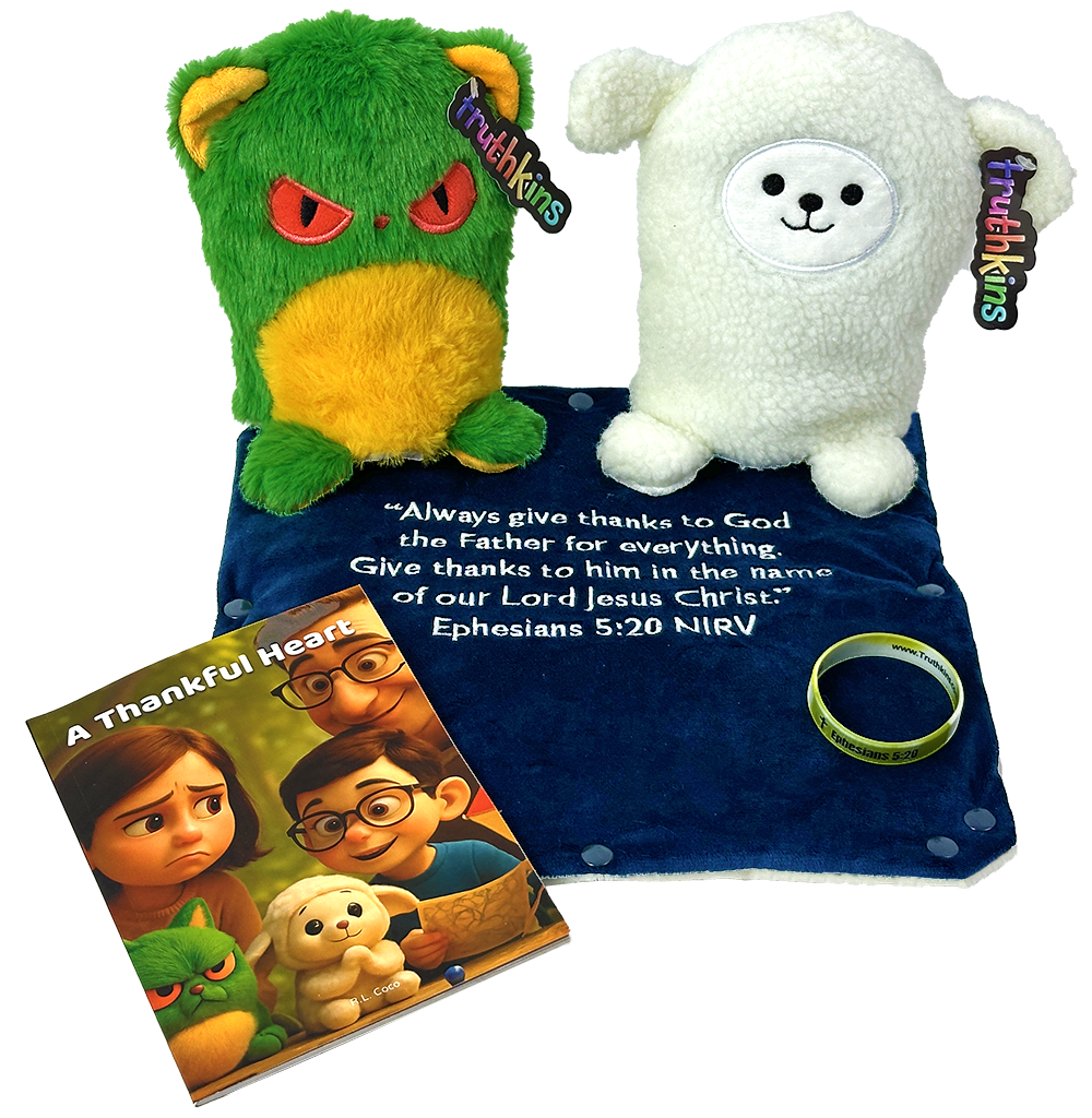 Jealous / Thankful Truthkins Set (Ephesians 5:20)