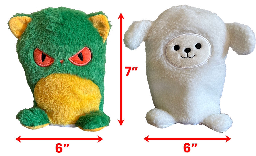 Jealous To Thankful Truthkins Plush Set (Ephesians 5:20)