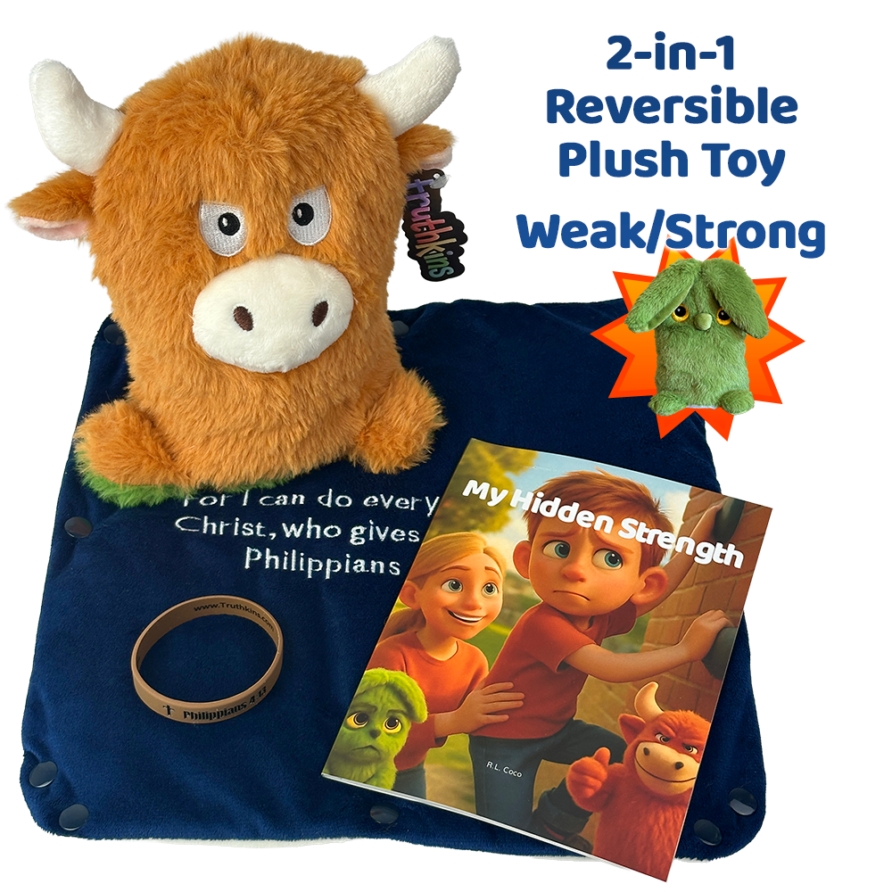 Weak to Strong Truthkins Set (Philippians 4:13) (REVERSIBLE VERSION)